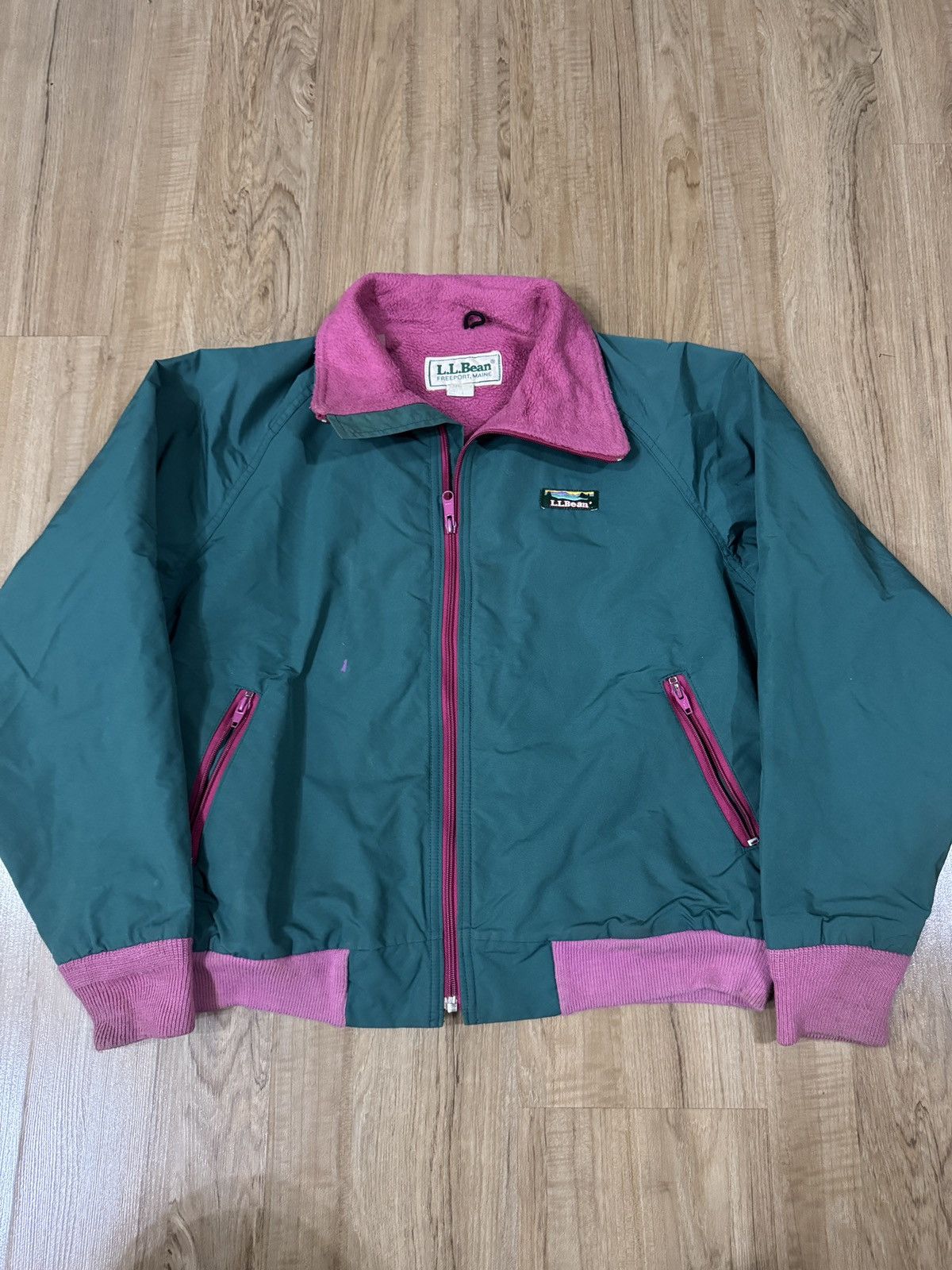 L.L. Bean × Vintage VINTAGE LL BEAN BOMBER JACKET Size US L / EU 52-54 / 3 - 1 Thumbnail