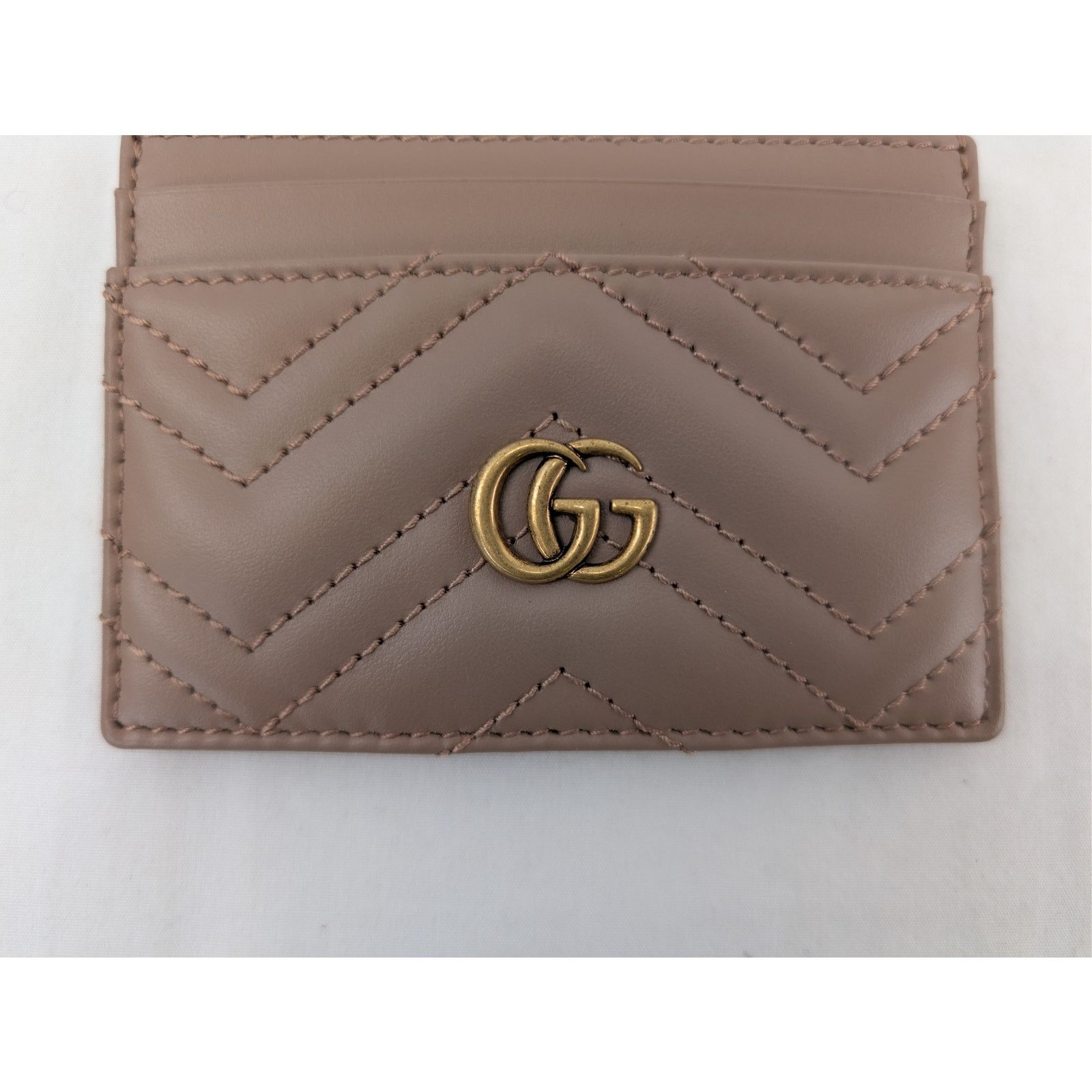 Gucci o1rshd1 Size: OS / GG Marmont card case Card Holder wallet Size ONE SIZE - 3 Thumbnail