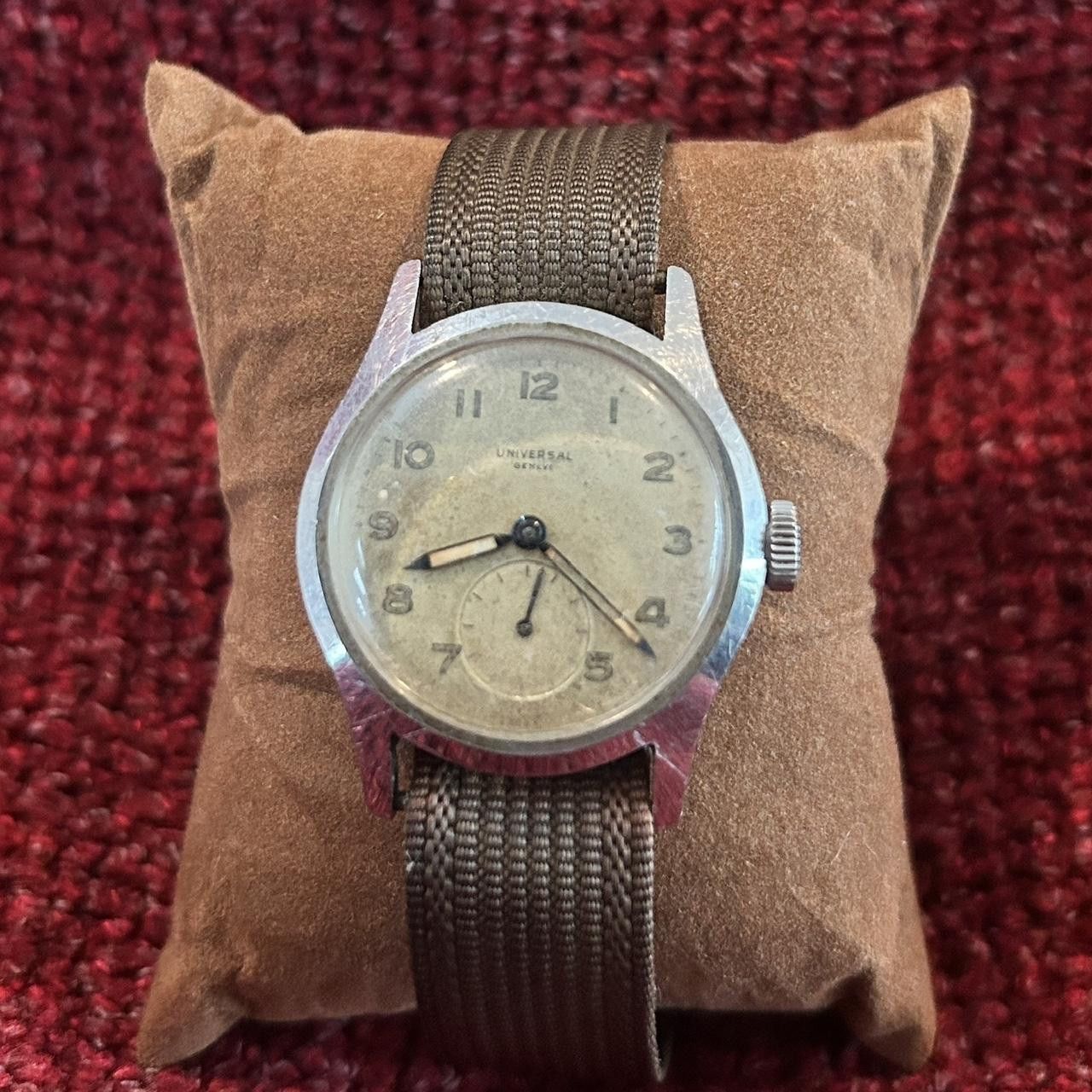 Other Vintage Universal Geneve Military Style Watch Size 30 - 4 Thumbnail