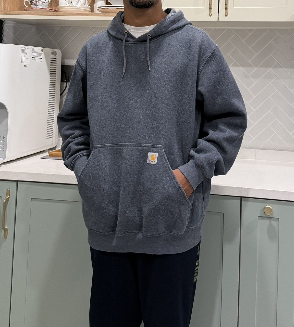 Carhartt Carhartt Men's Midweight Hooded Pullover Sweatshirt Size US L / EU 52-54 / 3 - 8 Thumbnail
