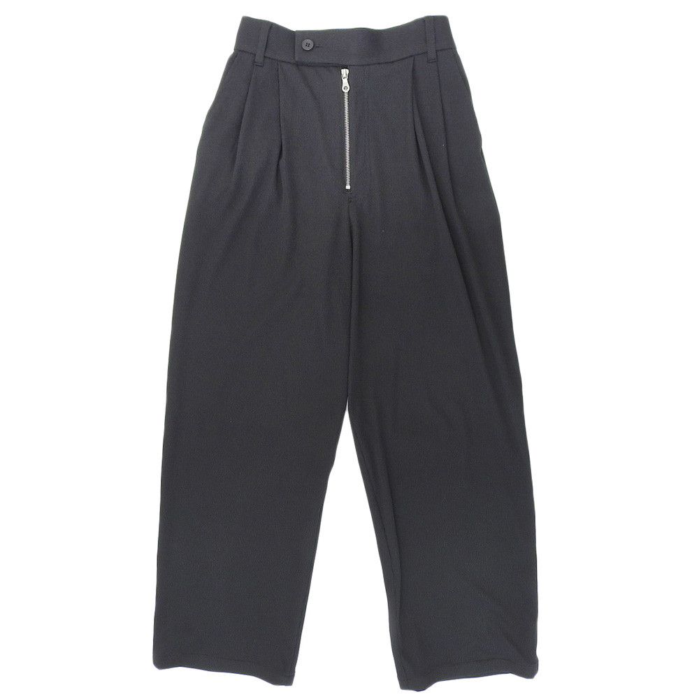 Other Other Le Ciel Bleu Rib Jersey Zip Front Pants Others Pants 25S68310 DUTY FREE for USA Size ONE SIZE - 1 Thumbnail