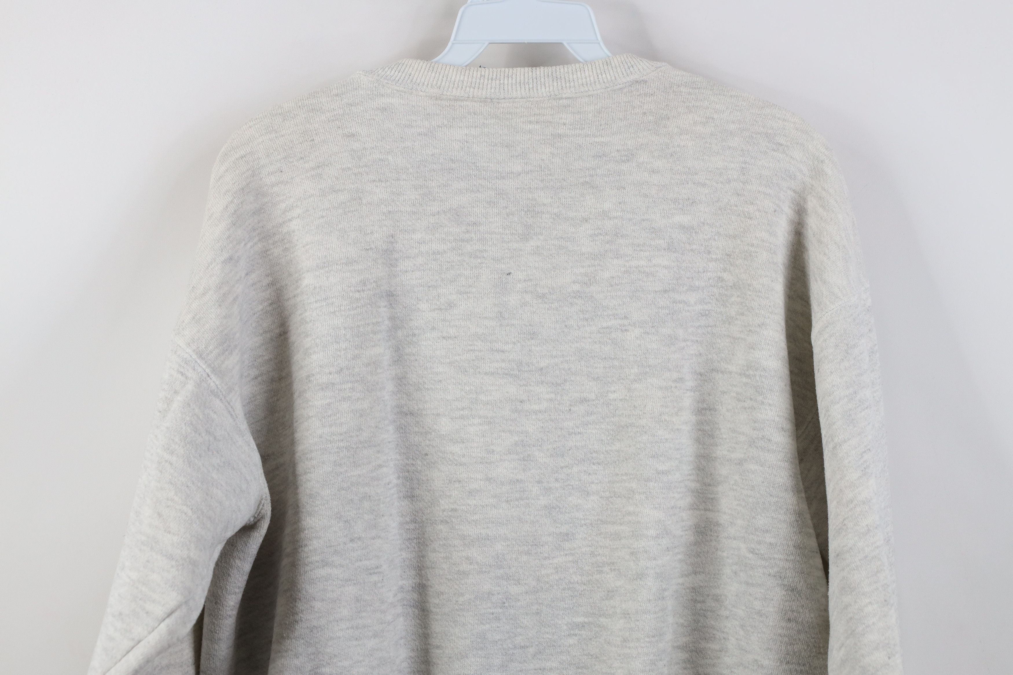 Vintage Vintage 90s Streetwear Sweatshirt Heather Gray USA Size M / US 6-8 / IT 42-44 - 14 Thumbnail