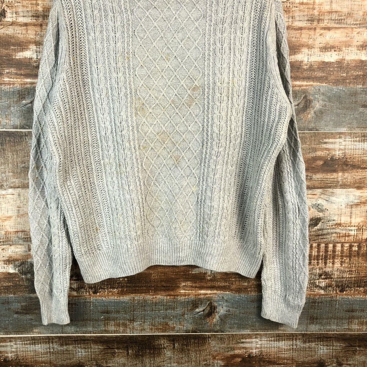 Homespun Knitwear × Japanese Brand Japanese Brand vintage Grey Knitwear #A2474 Size US M / EU 48-50 / 2 - 3 Thumbnail