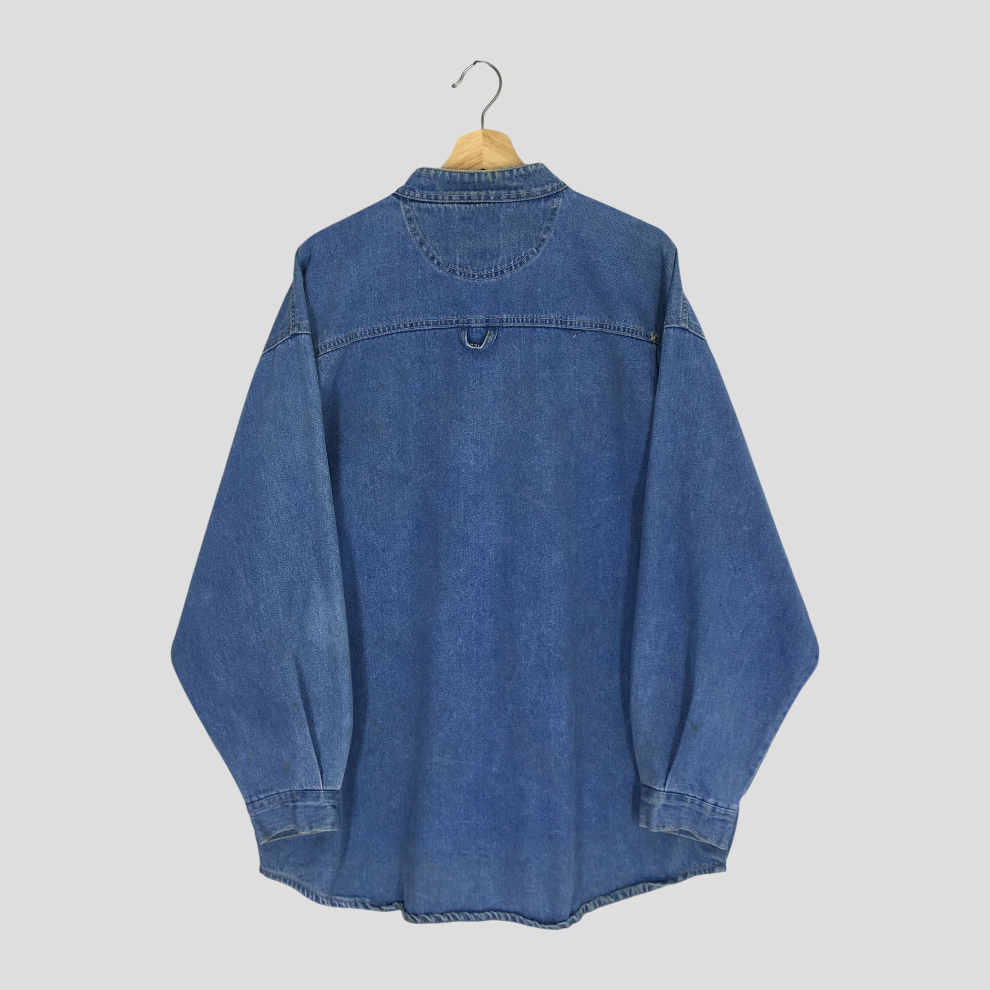 Urban Classics Vintage 90's American Denim Jacket Workwear Size US XL / EU 56 / 4 - 2 Thumbnail