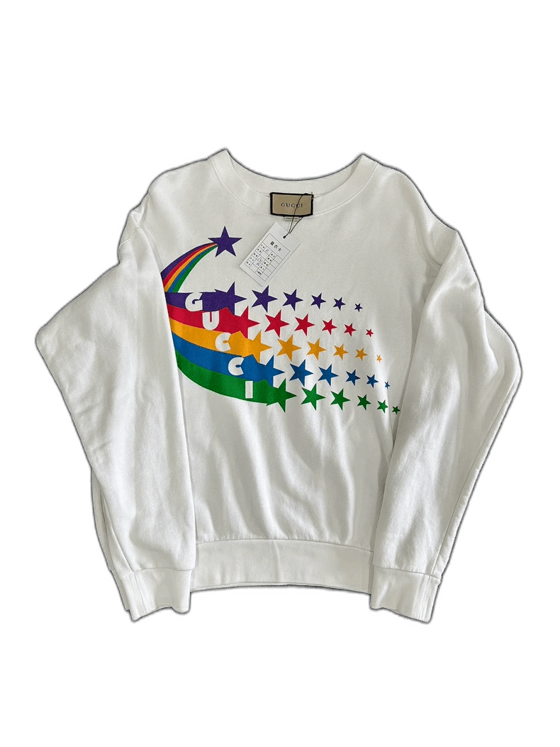Gucci Gucci Star Print Long Sleeve Top Size US XS / EU 42 / 0 - 1 Thumbnail