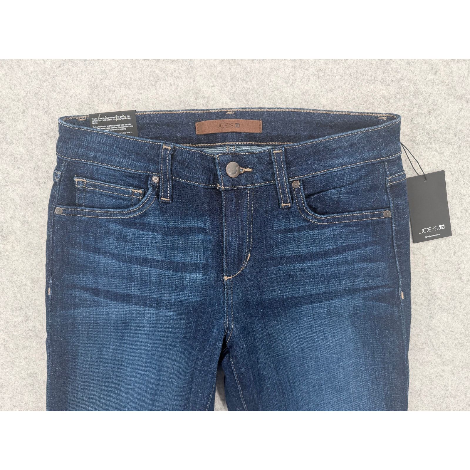Joe's NWT Joe’s Jeans Farrah Straight Ankle Cropped Cut Off Denim Size 27" / US 4 / IT 40 - 2 Thumbnail