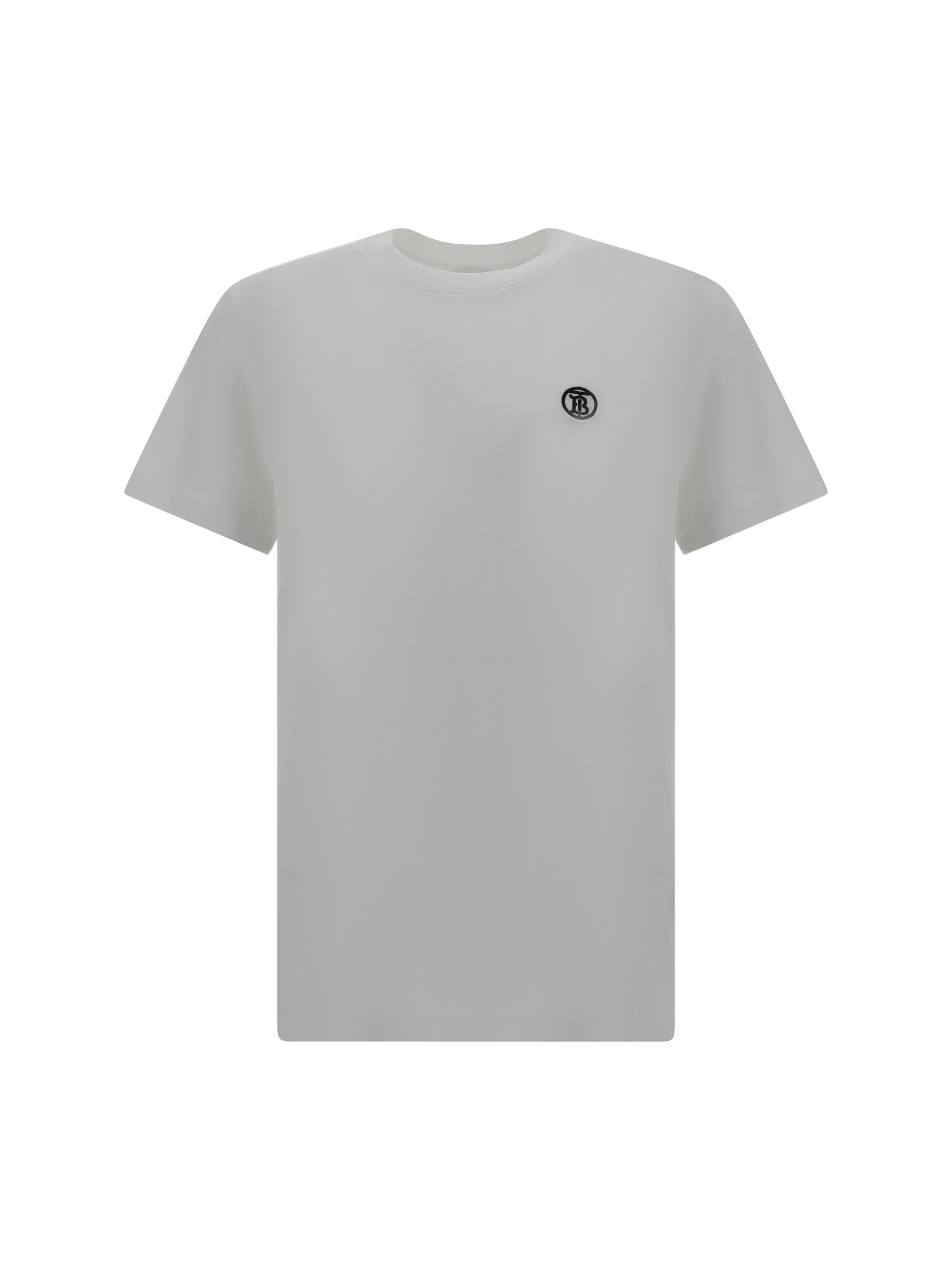 image of Burberry Parker T-Shirt in White, Men's (Size Medium)