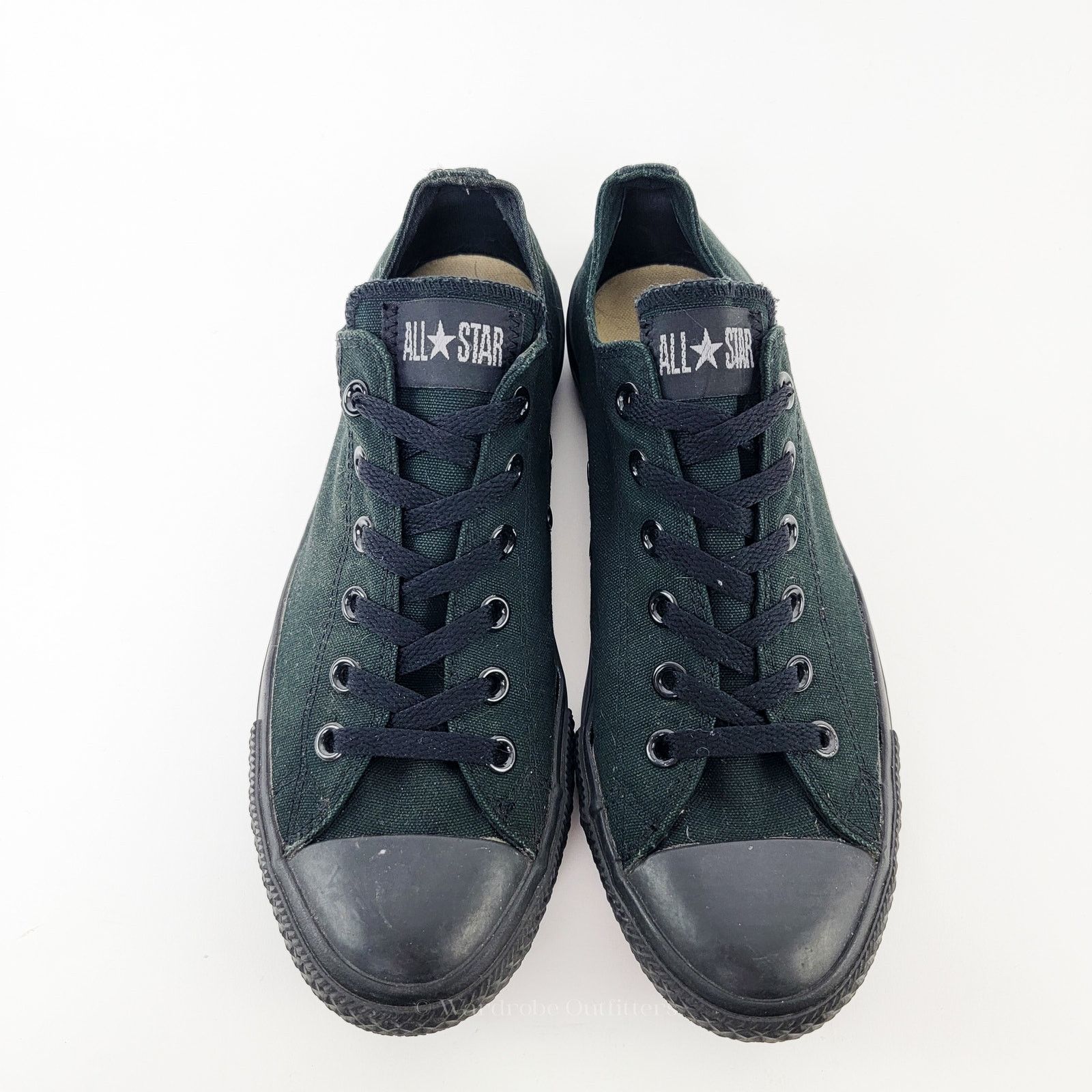 Nike Converse Chuck Taylor All Star Lowtop All Black Monochrome Size US 8 / EU 41 - 2 Thumbnail