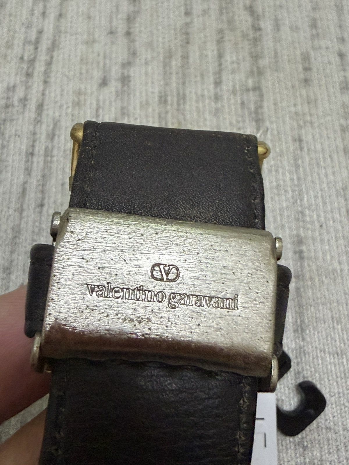 Valentino Vintage valentino garavani leather belt Size ONE SIZE - 2 Thumbnail
