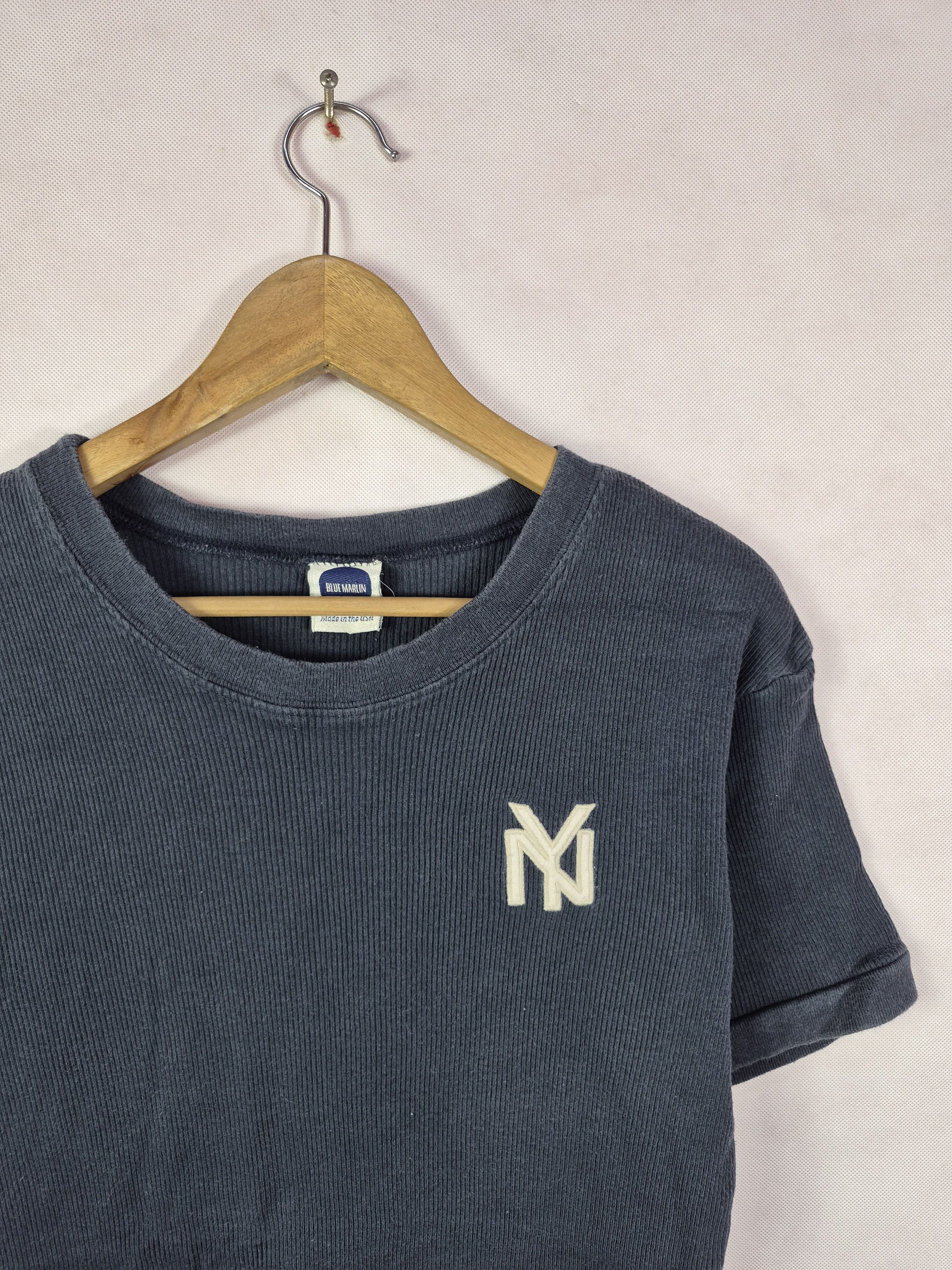 Blue Marlin 🔥 New York Blue Marlin Small Patch Tee Size US M / EU 48-50 / 2 - 2 Thumbnail