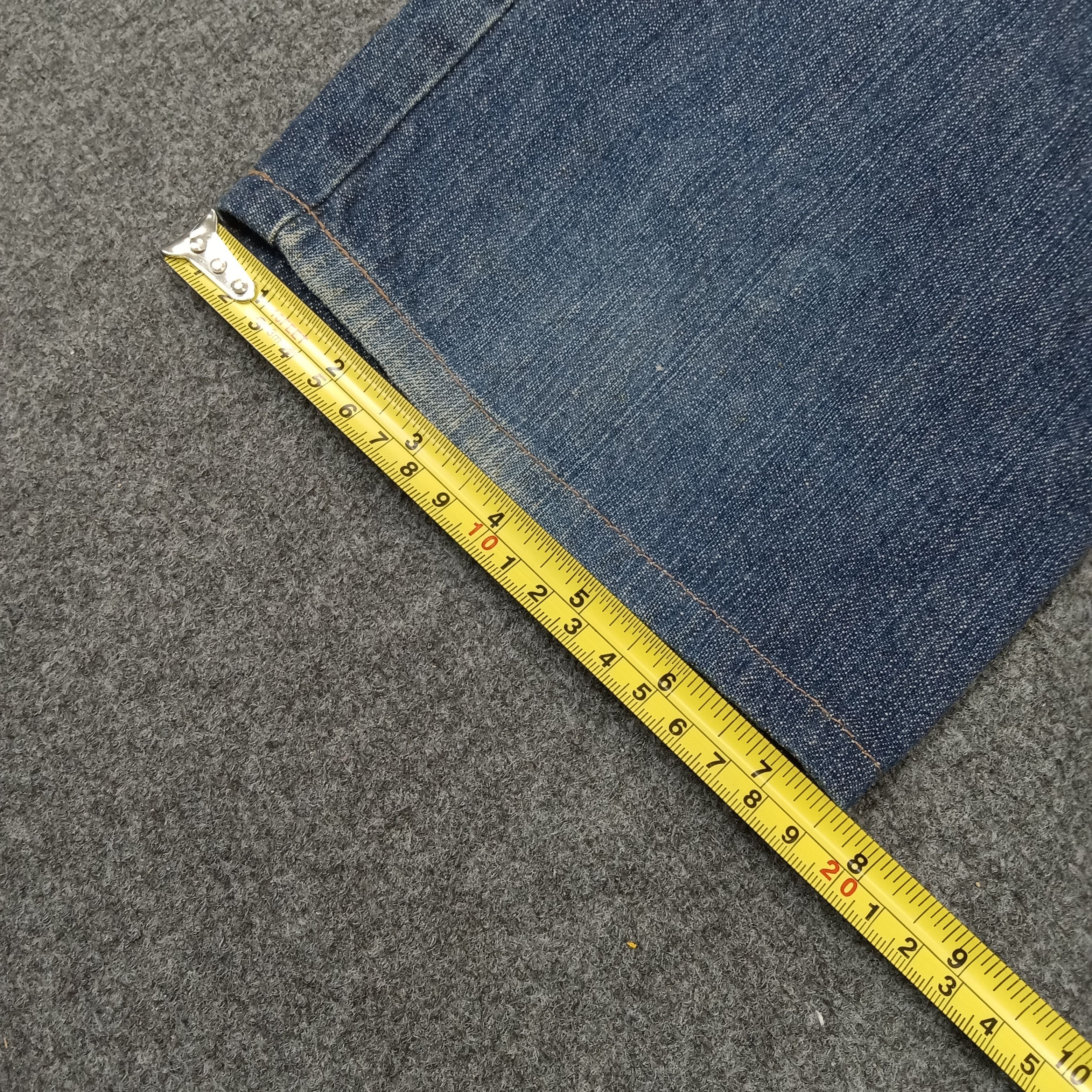 Evisu × Japanese Brand × Vintage Evisu Paris Japan Brand Daicock Custom Denim Jeans C217N10 Size US 30 / EU 46 - 15 Thumbnail