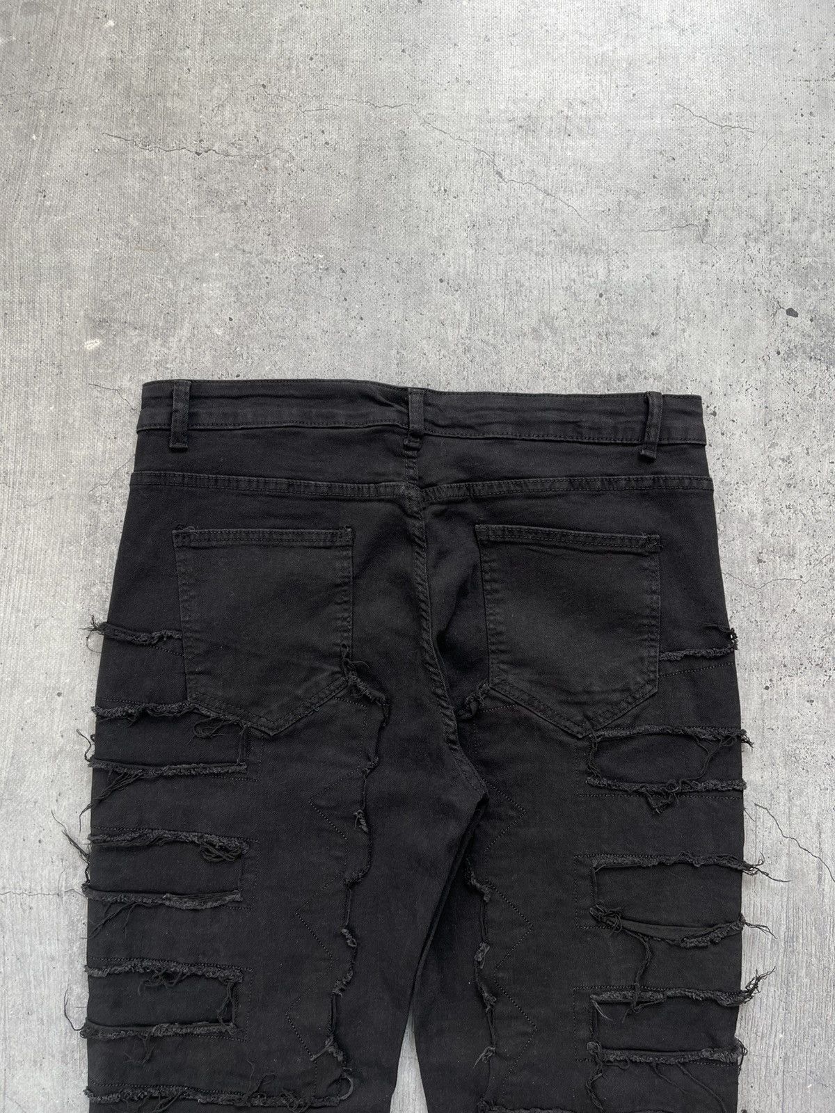 Japanese Brand VTG RICK OWENS BALENCIAGA STYLE Y2K JEANS 90S Size US 34 / EU 50 - 8 Thumbnail