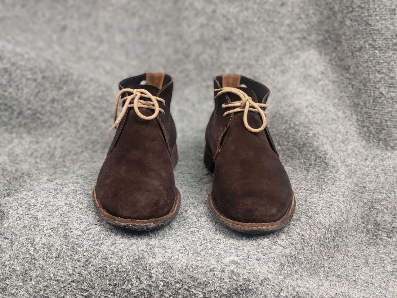 Church's Church's Sahara Suede Dark Brown Leather lace Chukka Boots Size US 9.5 / EU 42-43 - 3 Thumbnail