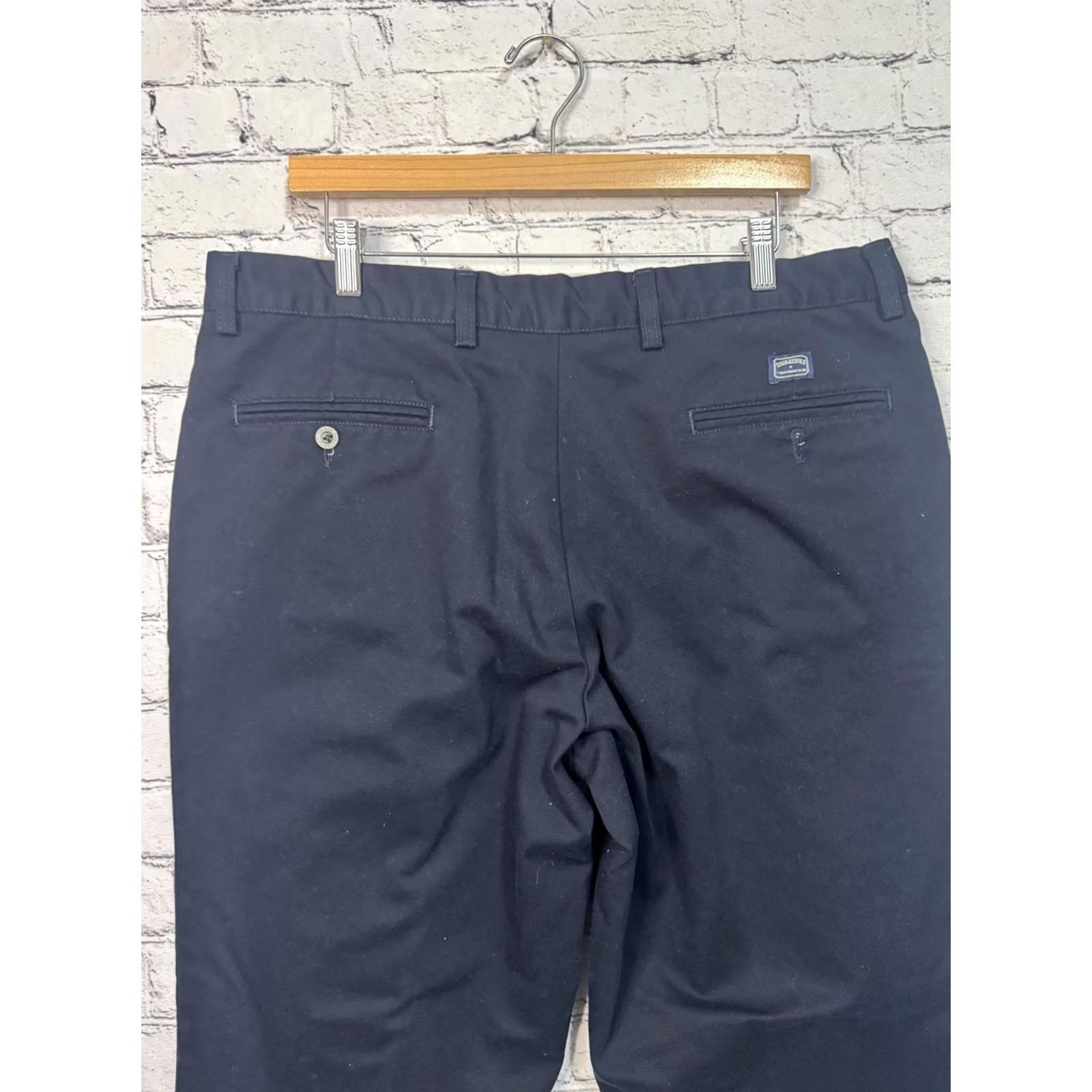 Levi's Levi's Signature Men's Black Casual Pants W38 L30 - 100% Cotton, Regular Fit, Button Closure, Straight Leg, Belt Loops, Casual/Business Casual Size US 38 / EU 54 - 7 Thumbnail