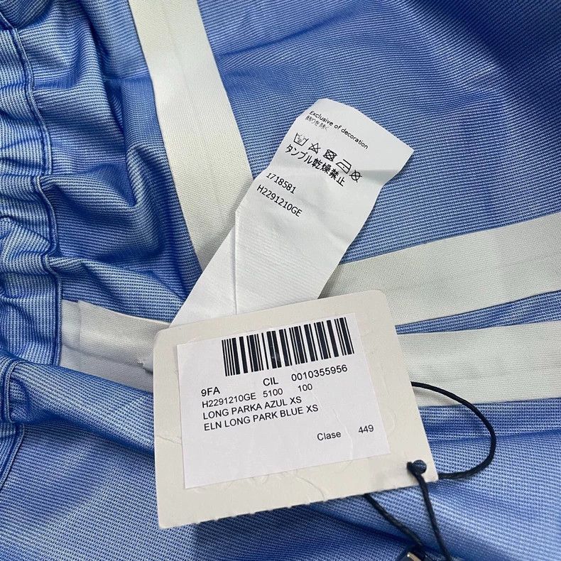 Loewe LOEWE Blue trench coat Size XS / US 0-2 / IT 36-38 - 6 Thumbnail