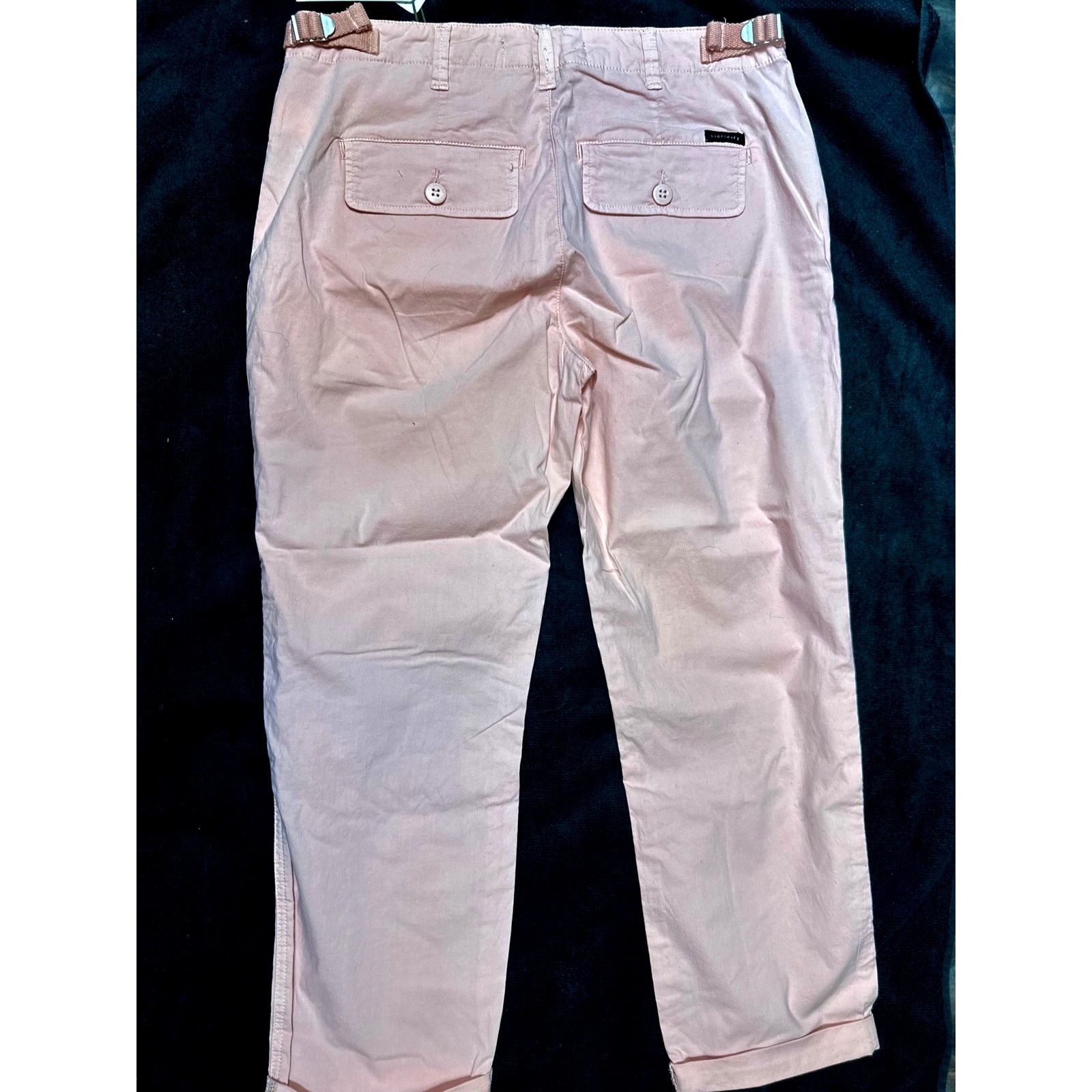Sanctuary Sanctuary Button Cuffed Pants Coral size 29 Size 29" - 9 Thumbnail