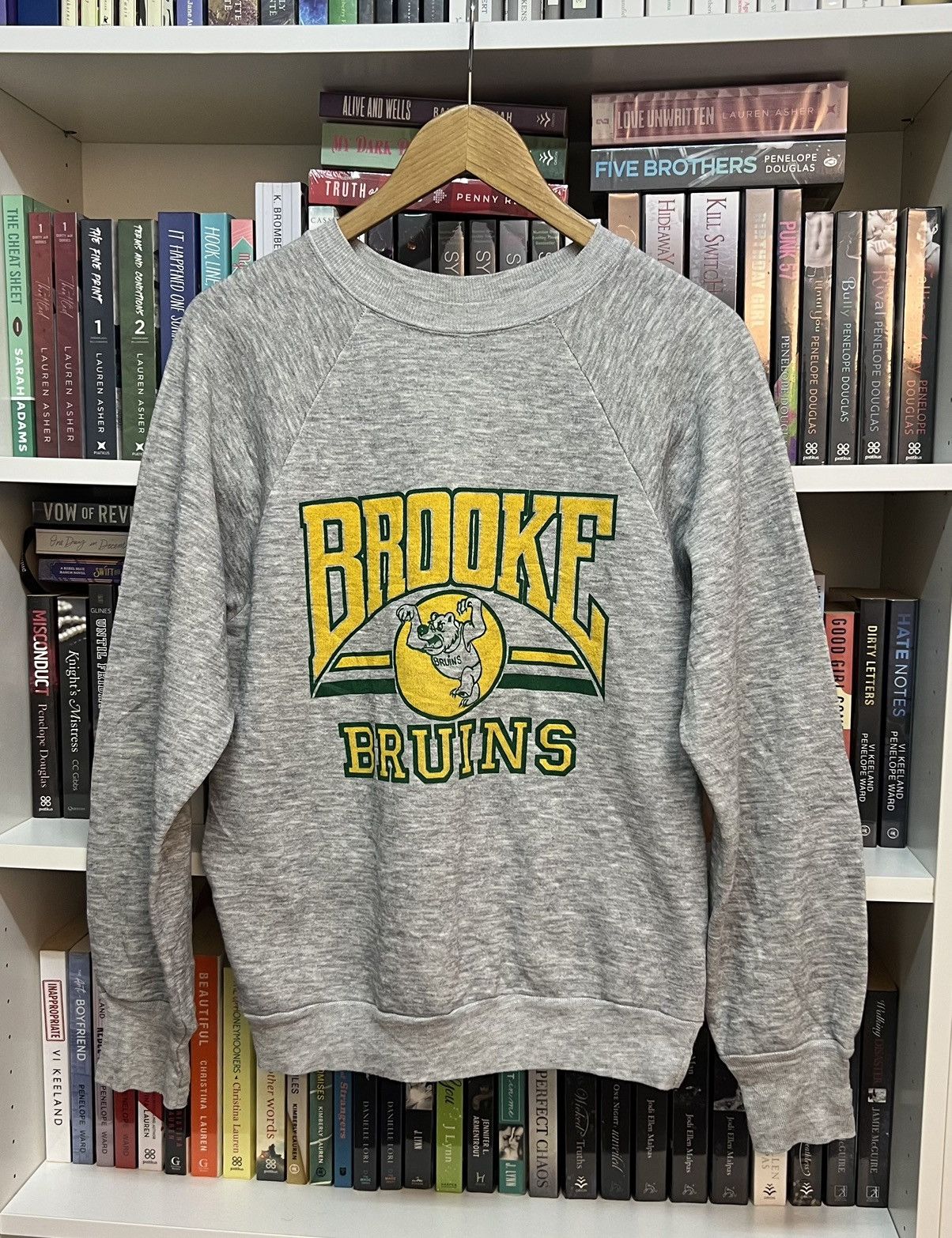 Vintage Vintage Brooke Bruins MLB Sweatshirt Size US S / EU 44-46 / 1 - 1 Thumbnail