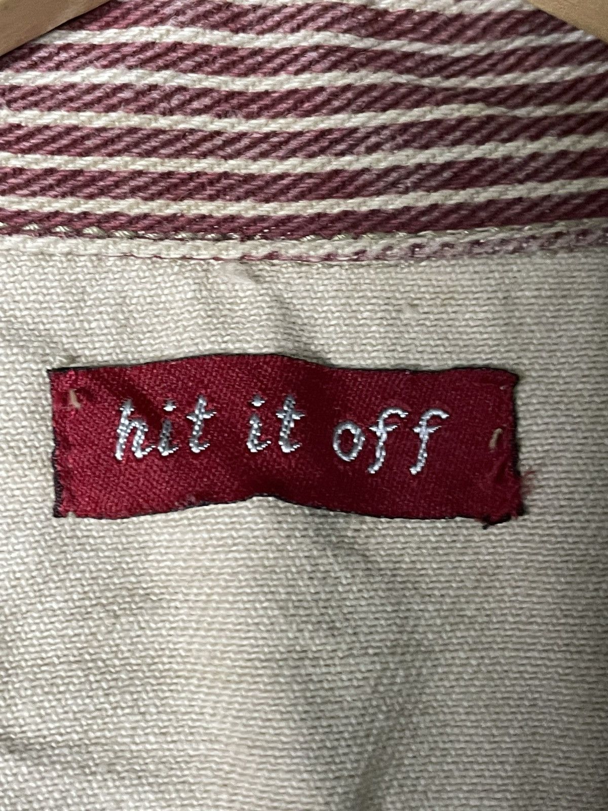 Japanese Brand × Vintage Hit It Off Brand Button Belted Jacket (73) Size US XXS / EU 40 - 8 Thumbnail