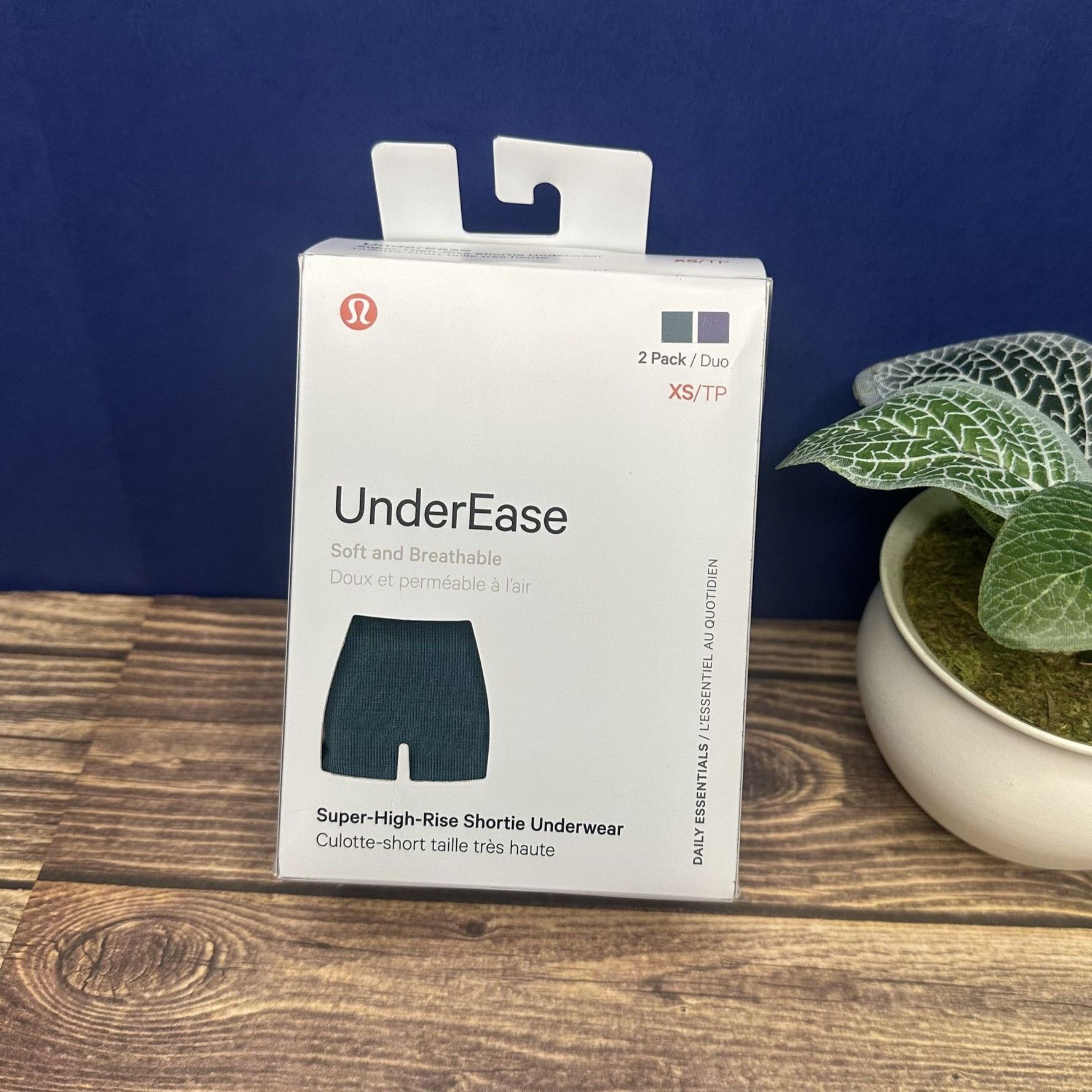 Lululemon Lululemon UnderEase Super High Rise Shortie Underwear 2 Pack Size ONE SIZE - 2 Thumbnail