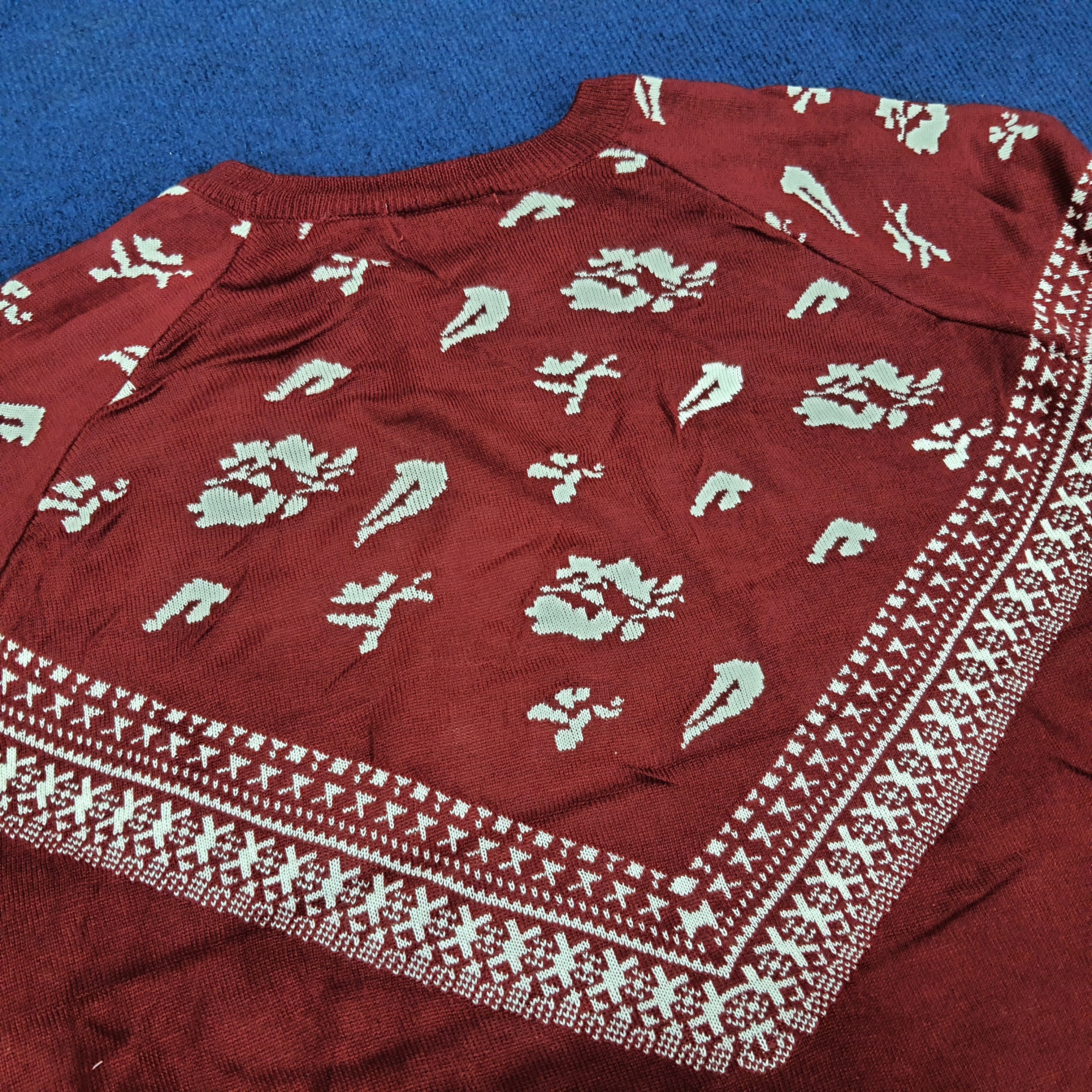 Vintage Vintage Browny Knitwear Sweatshirt Size US L / EU 52-54 / 3 - 4 Thumbnail
