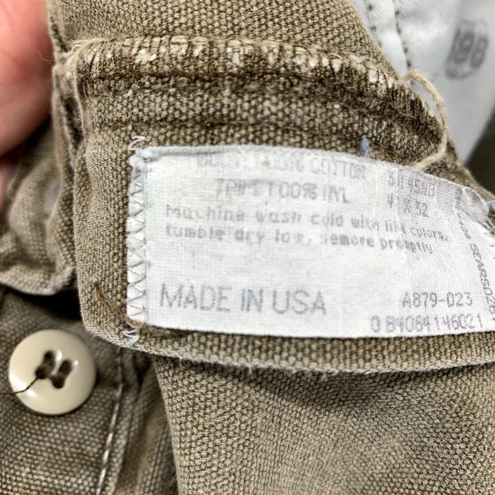 Wrangler VINTAGE Wrangler Rugged Wear Jeans Men 42x32 Denim High Rise Straight Beige USA Cowboy Outdoor Size US 42 / EU 58 - 4 Thumbnail