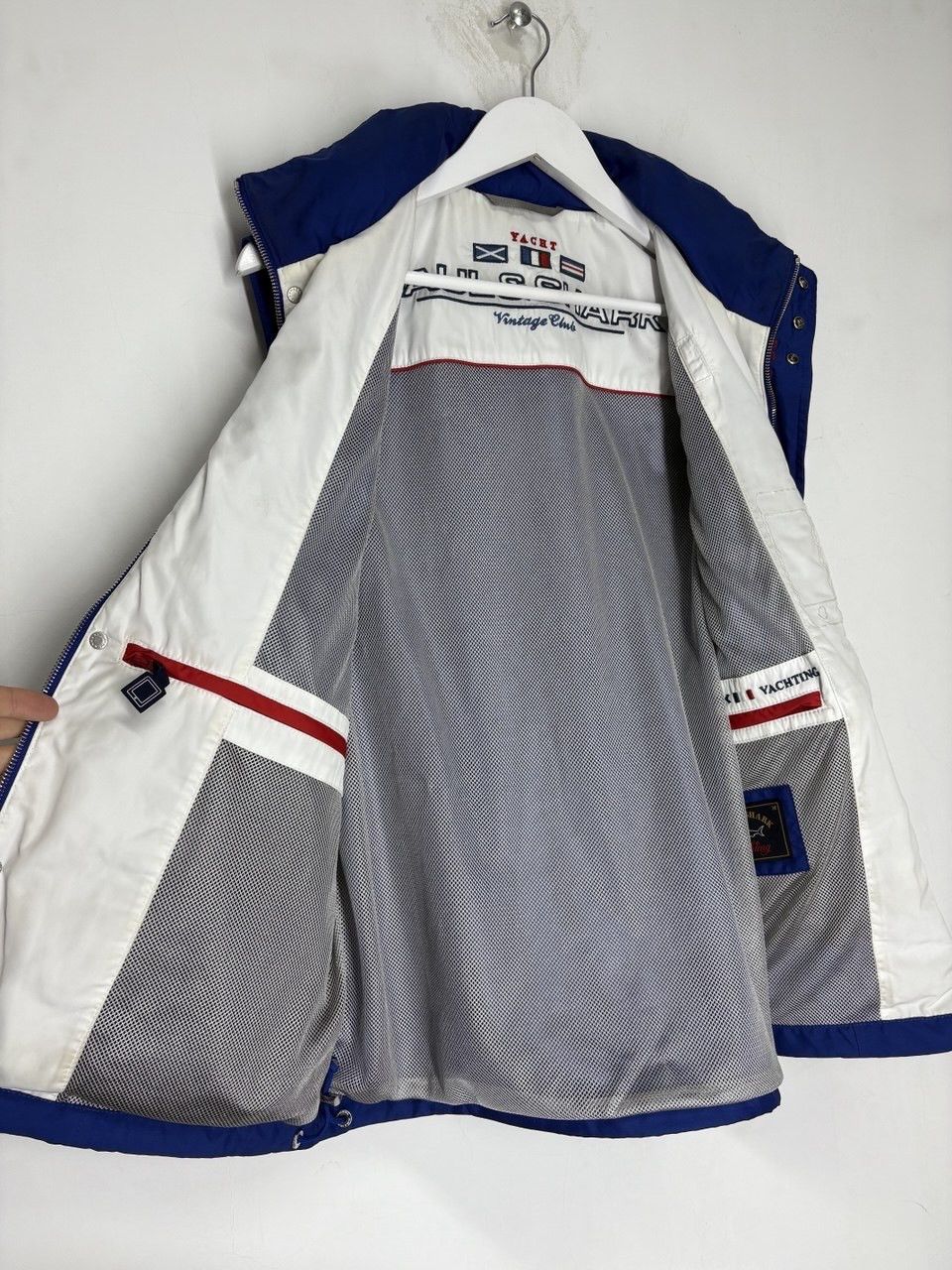 Paul & Shark Paul & Shark Nylon Vest Royal Blue Luxury Piece Size US M / EU 48-50 / 2 - 16 Thumbnail
