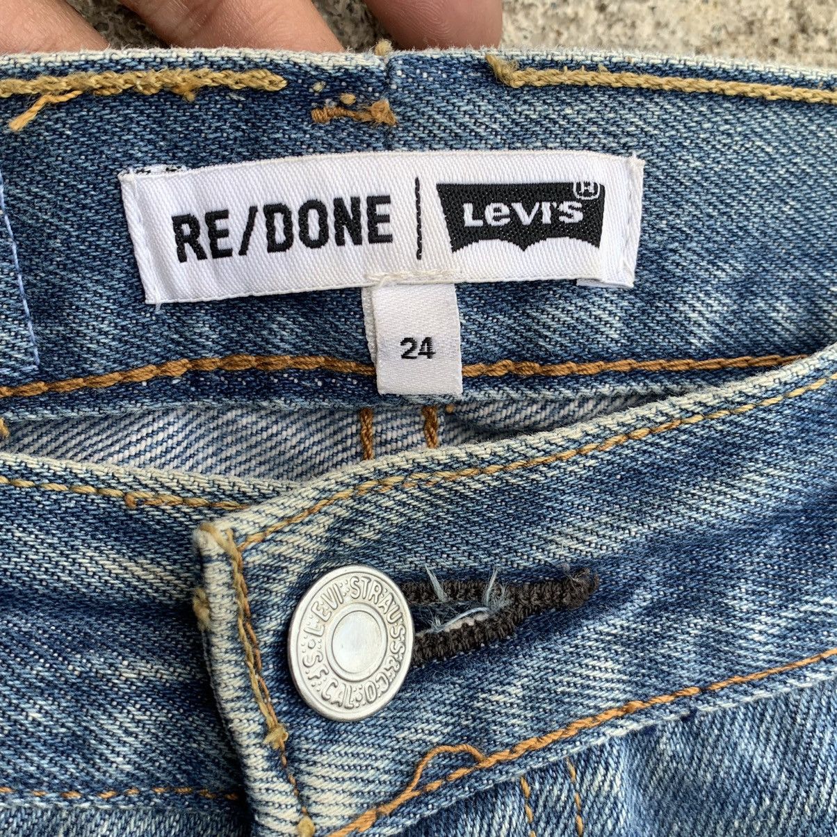 Levi's Vintage Clothing Vintage Levis Re/Done USA Wide Baggy Distressed Jeans W24 Size 24" / US 00 / IT 34 - 12 Thumbnail