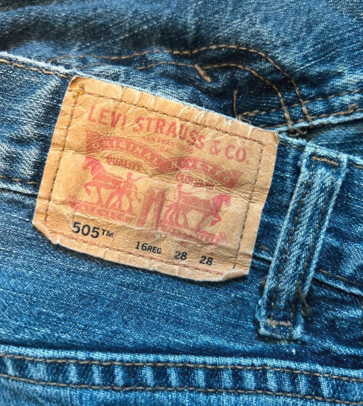 Levi's × Levi's Made & Crafted Levis 505 Size US 28 / EU 44 - 4 Thumbnail