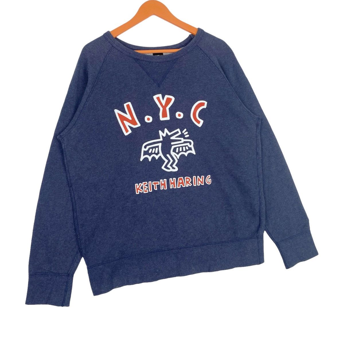 Keith Haring Keith Haring Sweatshirt Crewneck Pullover Jumper Size US L / EU 52-54 / 3 - 4 Thumbnail