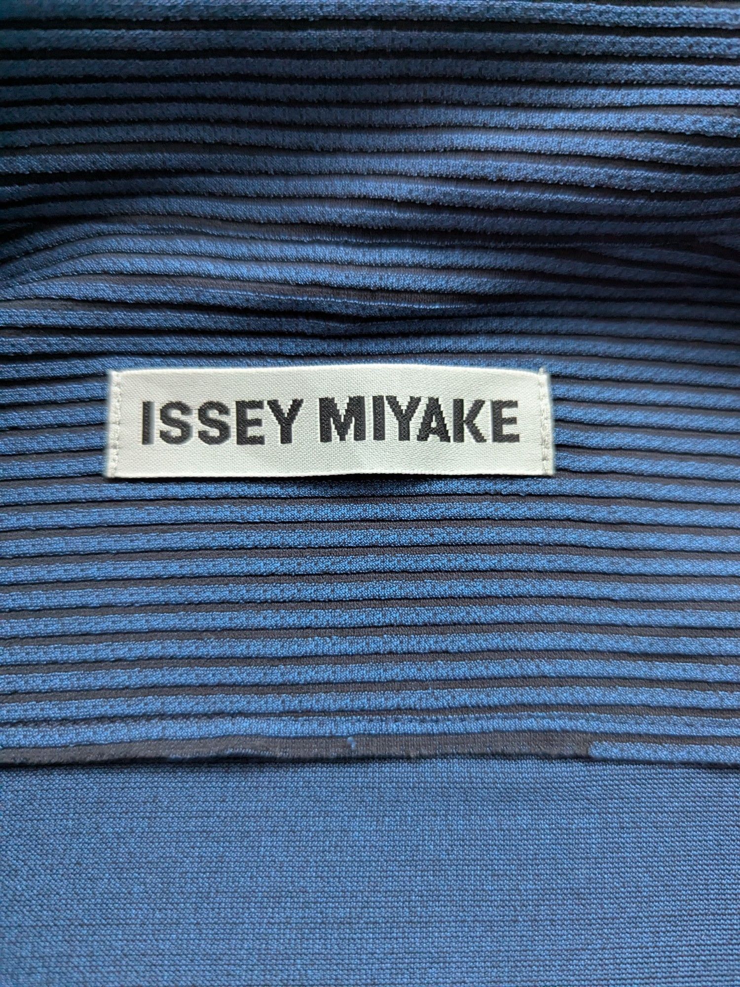 Designer × Issey Miyake Vintage Issey Miyake Sleeveless Blouse Striped Size M / US 6-8 / IT 42-44 - 9 Thumbnail