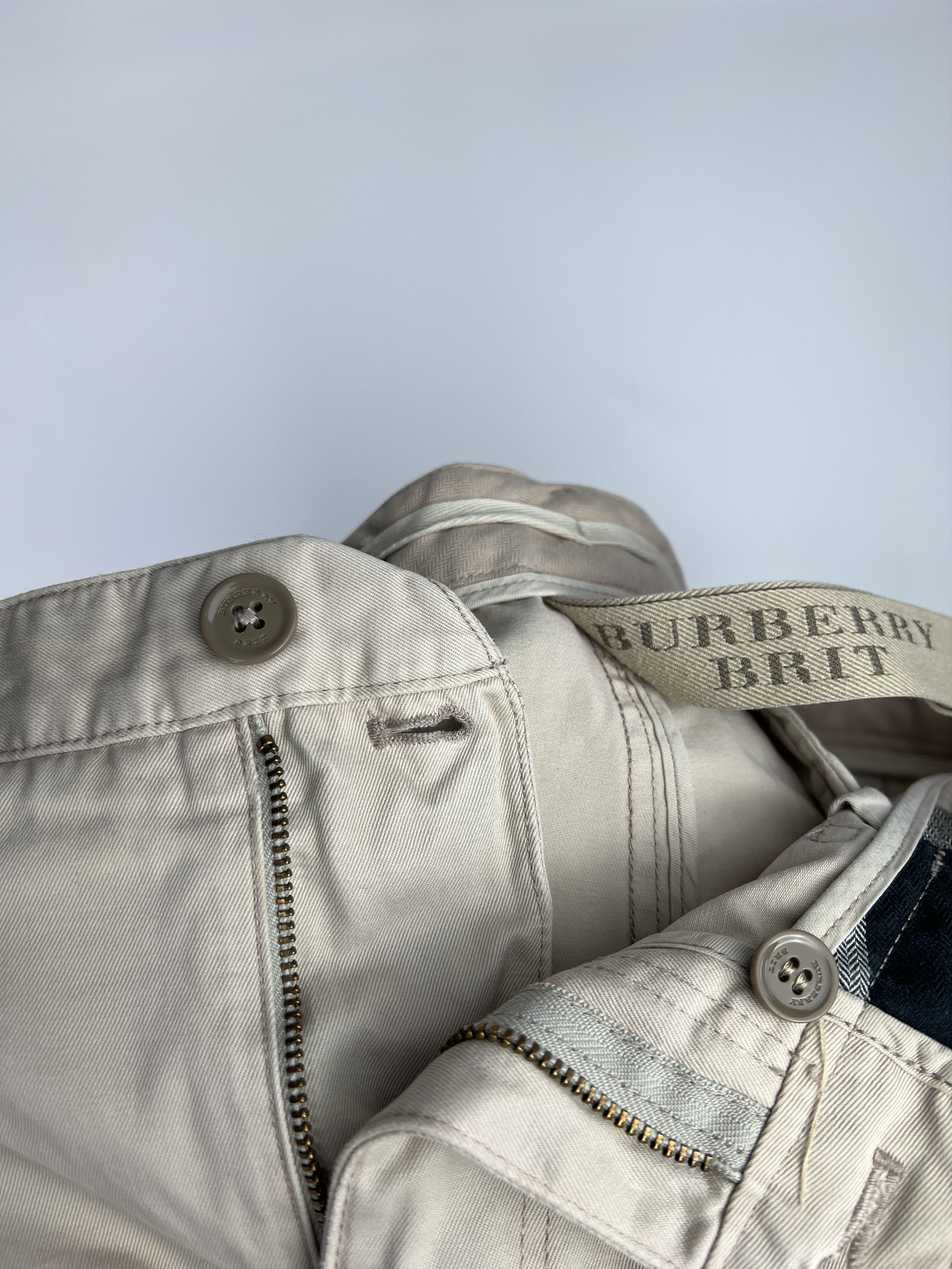Burberry Burberry Brit Men's Beige Chino Pants Size 36 Large Size US 36 / EU 52 - 9 Thumbnail