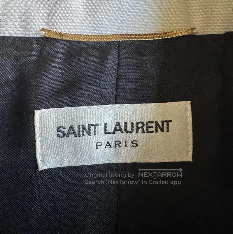 Yves Saint Laurent Saint Laurent Blue Wool Women's Jacket . Size M / US 6-8 / IT 42-44 - 5 Thumbnail