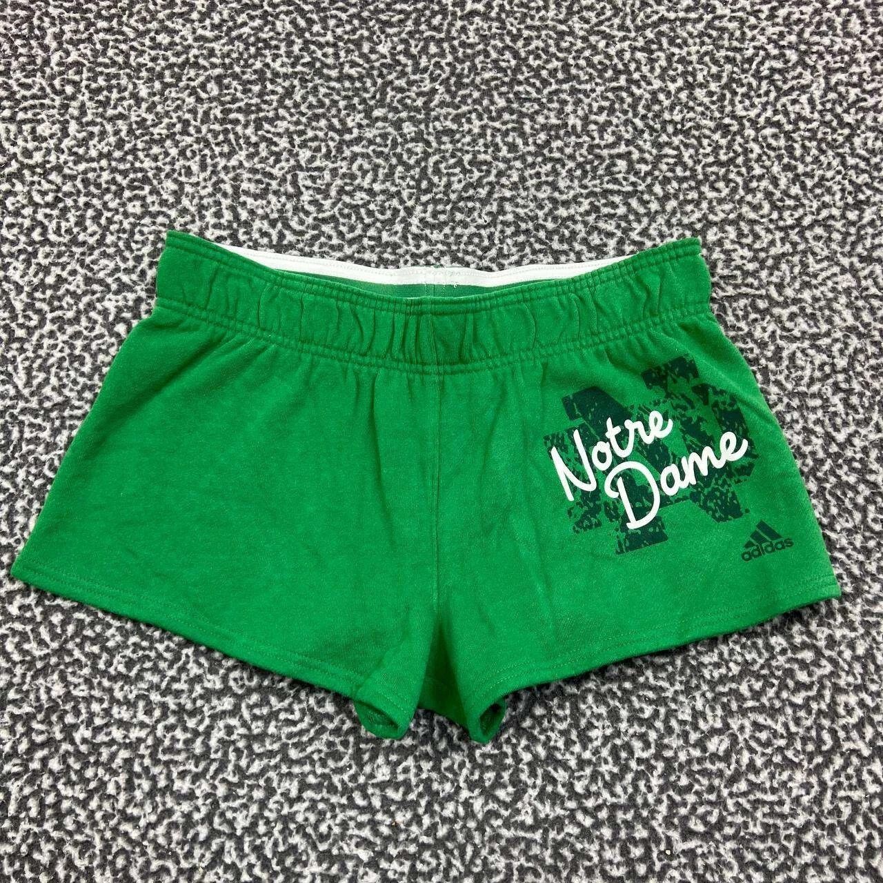 Adidas Notre Dame Fighting Irish Athletic Shorts Women Adidas S Size 28" / US 6 / IT 42 - 1 Thumbnail