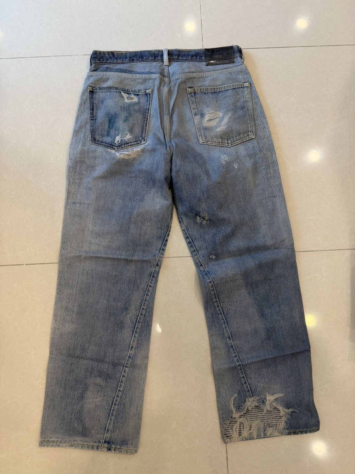 Our Legacy OUR LEGACY THIRD CUT DIGITAL PRINT DENIM Size US 33 - 2 Thumbnail