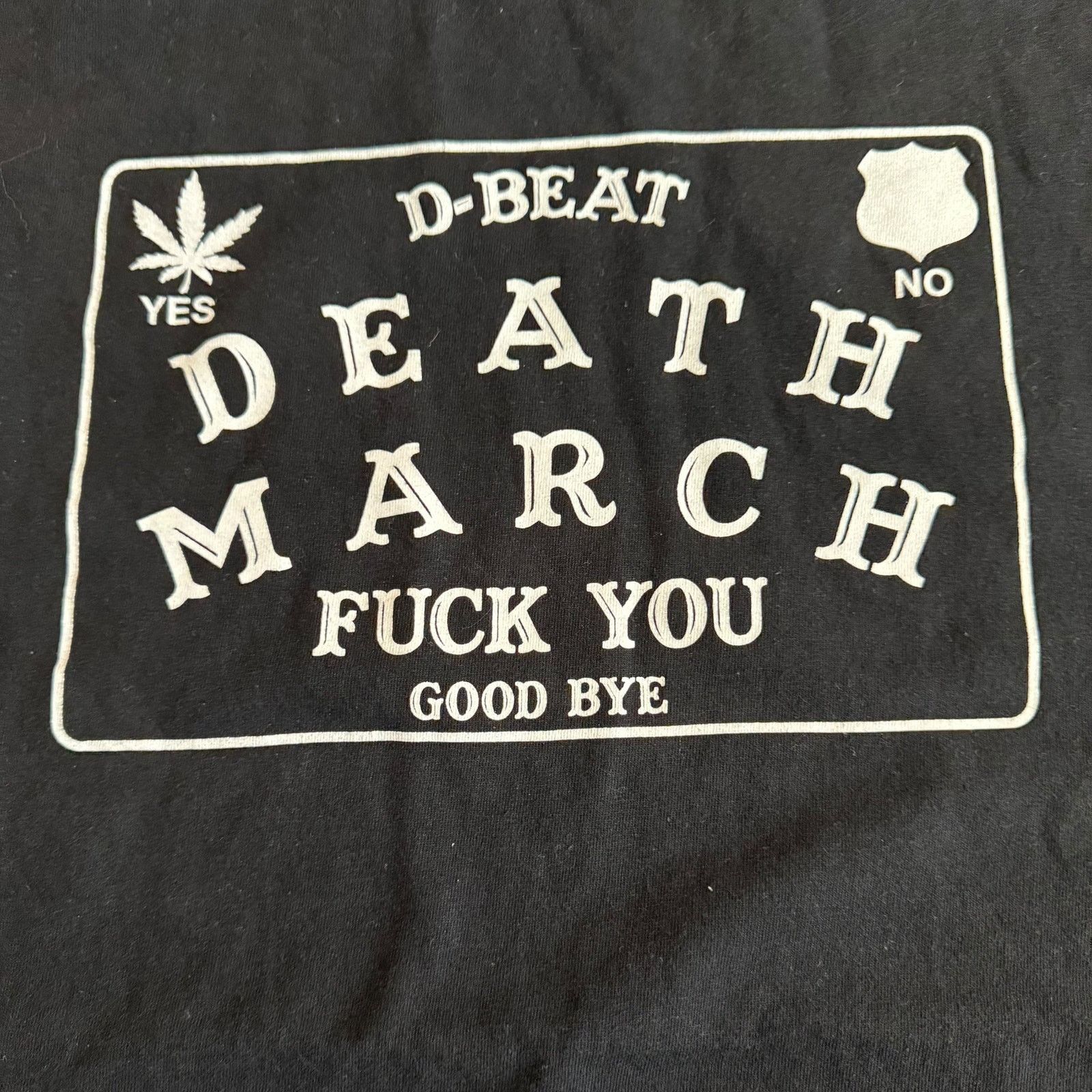 Band Tees Death March Band D-Beat T-Shirt Size XL Size US XL / EU 56 / 4 - 2 Thumbnail
