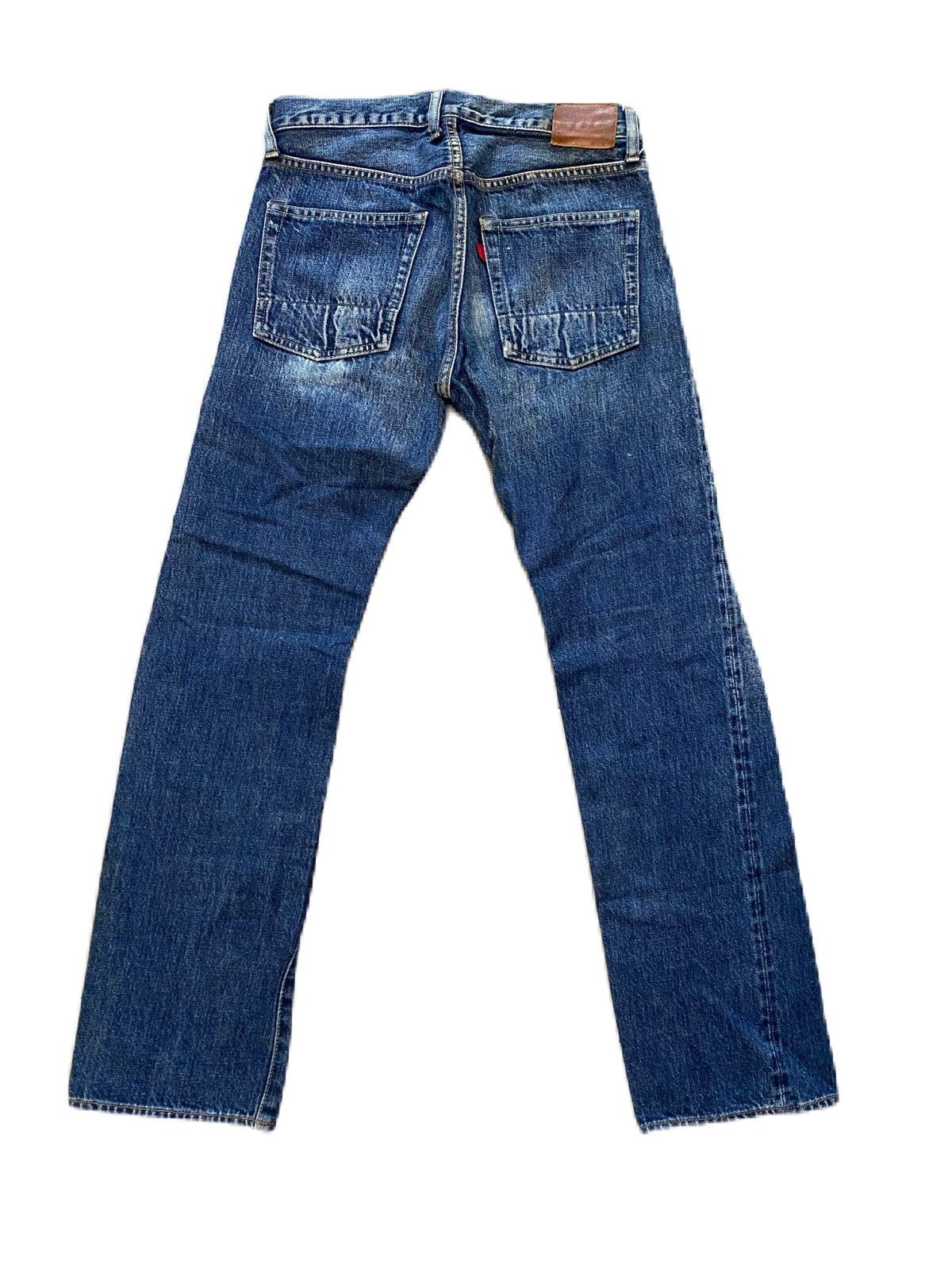 Kapital THRASHED JAPAN BRAND FLY BUTTON SELVEDGE DENIM & DUGAREE Size US 29 - 5 Thumbnail