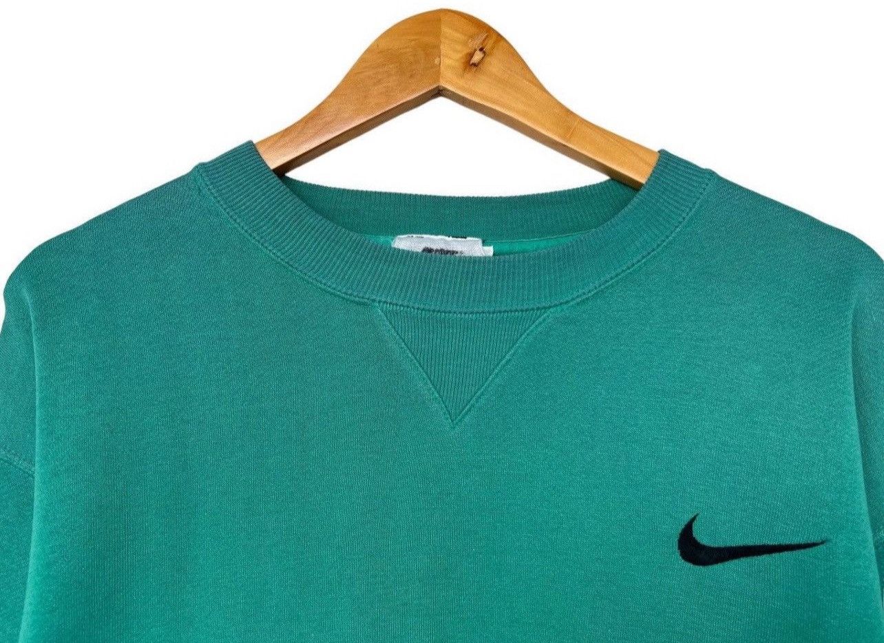 Nike × Vintage Vintage 90s Nike Swoosh Sweater Nike Sportswear Sweatshirt Size US L / EU 52-54 / 3 - 5 Thumbnail