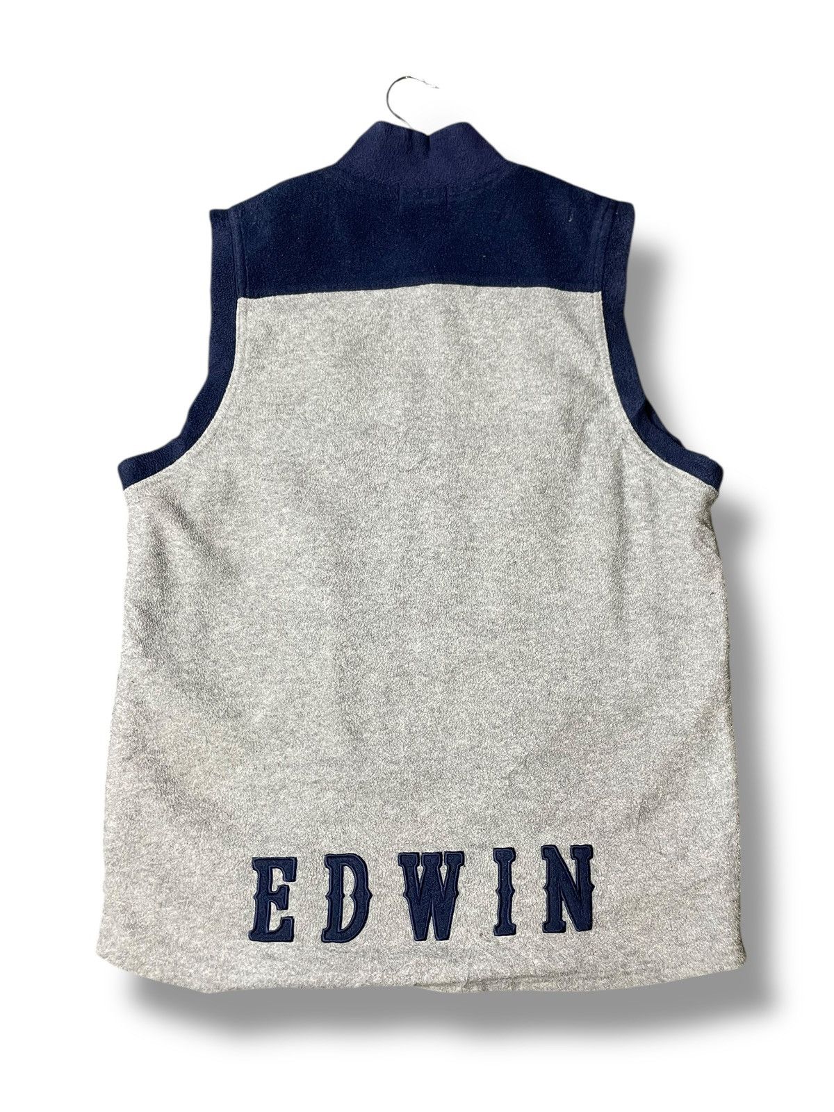 Edwin × Japanese Brand × Vintage Vintage EDWIN Fleece Zipped Vest (132) Size US XXS / EU 40 - 7 Thumbnail