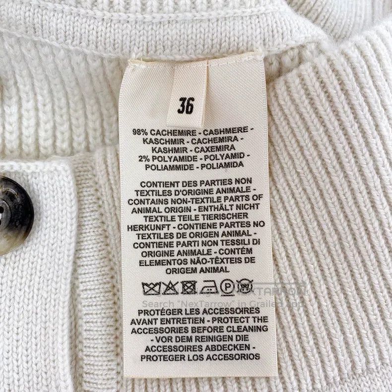 Hermes Hermes White knit skirt Size 24" / US 00 / IT 34 - 7 Thumbnail