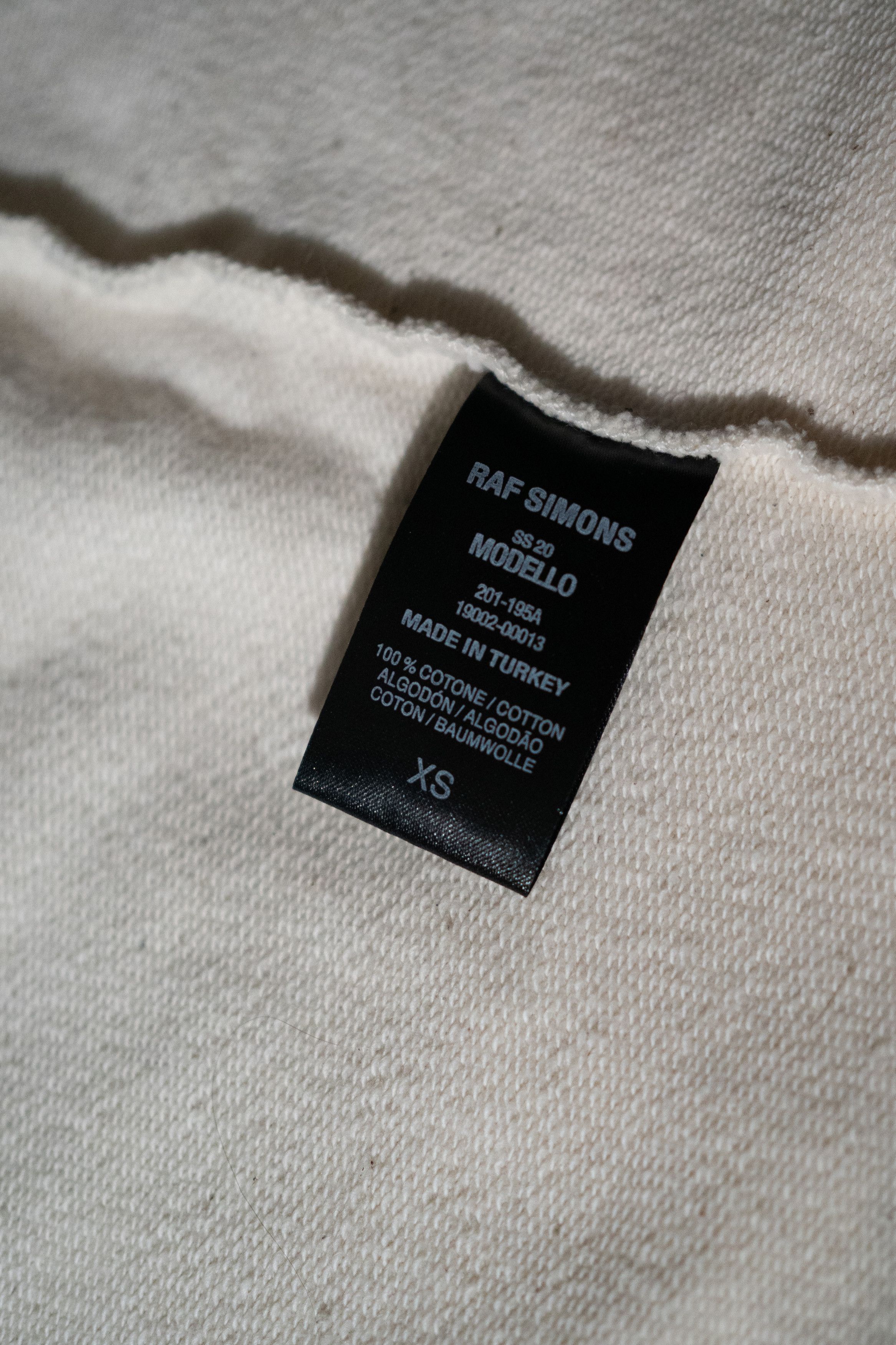 Raf Simons Smiley R sleeveless hoodie [ss20 szXS] Size US XS / EU 42 / 0 - 3 Thumbnail