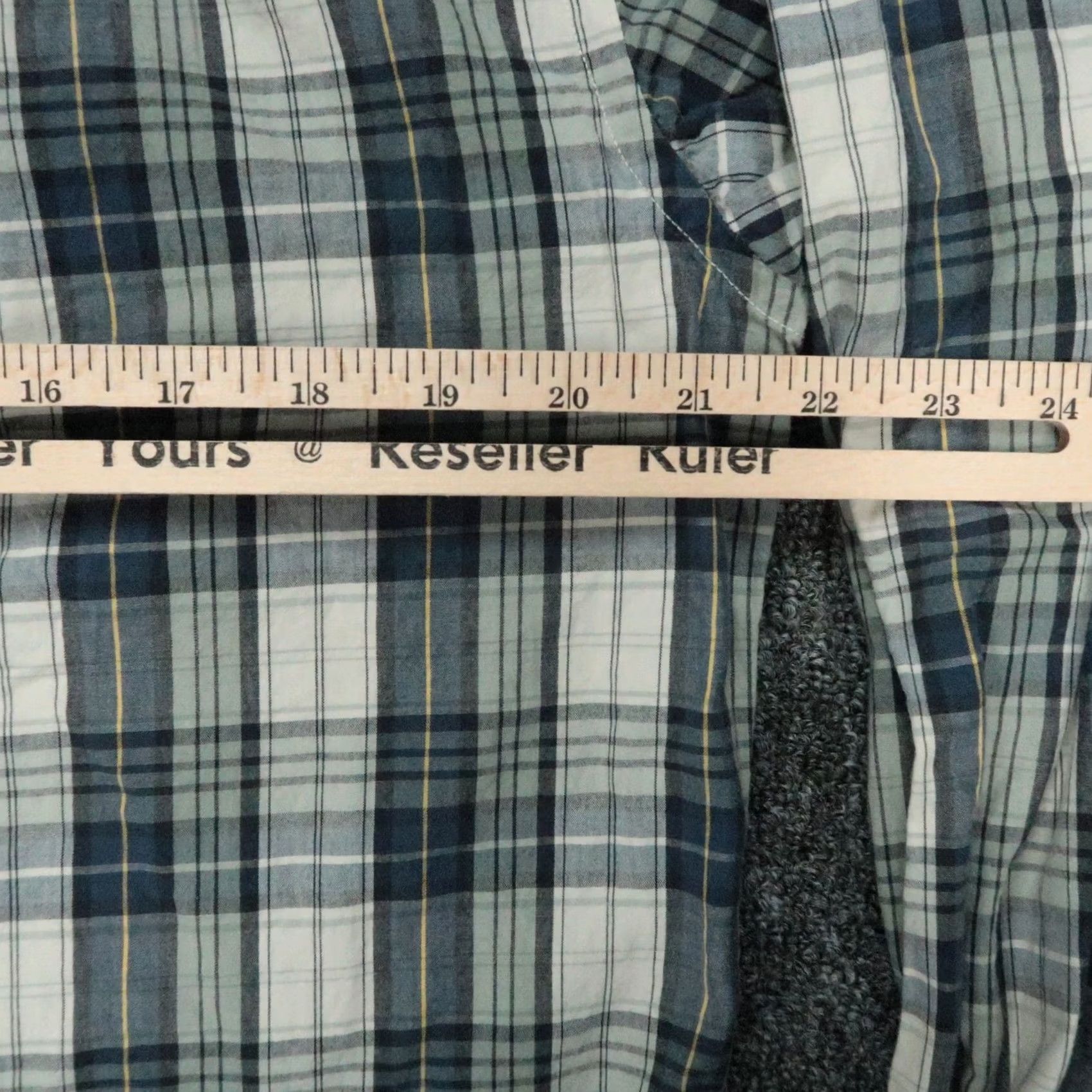 Filson Filson Shirt Mens S Blue Plaid Long Sleeve Button-Down Pockets Casual Business Travel 40 in Chest Regular Fit Cotton T-Shirt? Size US S / EU 44-46 / 1 - 7 Thumbnail