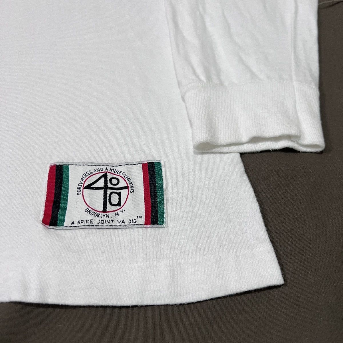 Rap Tees × Vintage Vintage 90s 40 Acres Malcolm X Spike Lee Tee 2XL Size US XXL / EU 58 / 5 - 6 Thumbnail