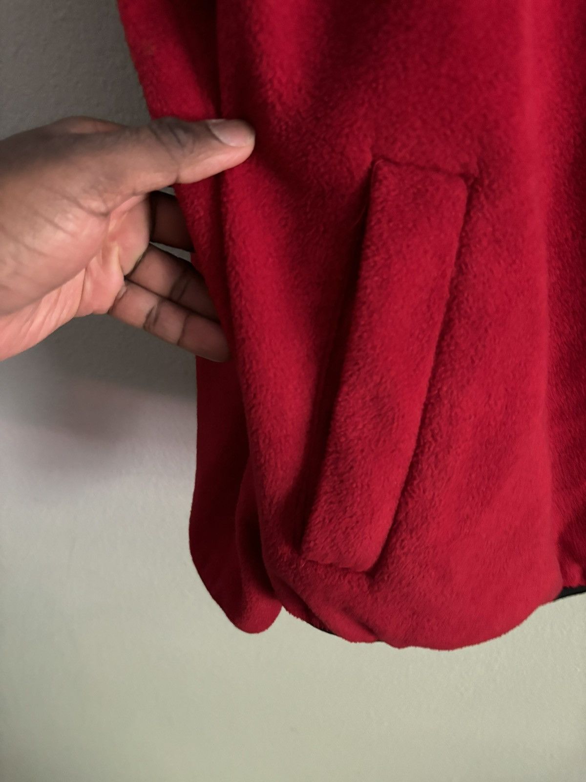 VINTAGE CHAPS RALPH LAUREN FLEECE 1/4 ZIP SWEATER