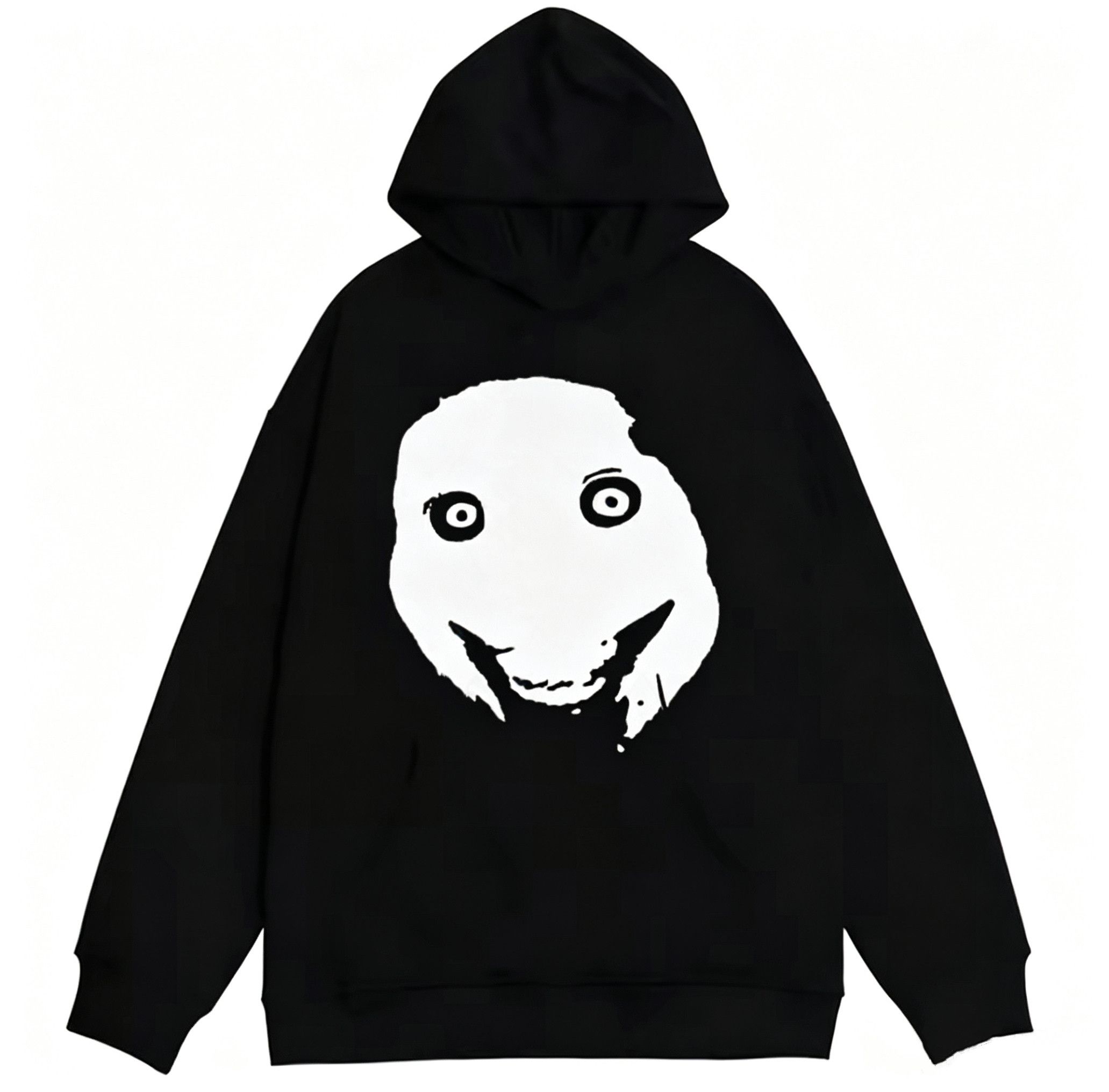 Japanese Brand High Street Rare Y2K Anime Jeff Killer Goth Hoodie Sweatshir Size US L / EU 52-54 / 3 - 1 Thumbnail