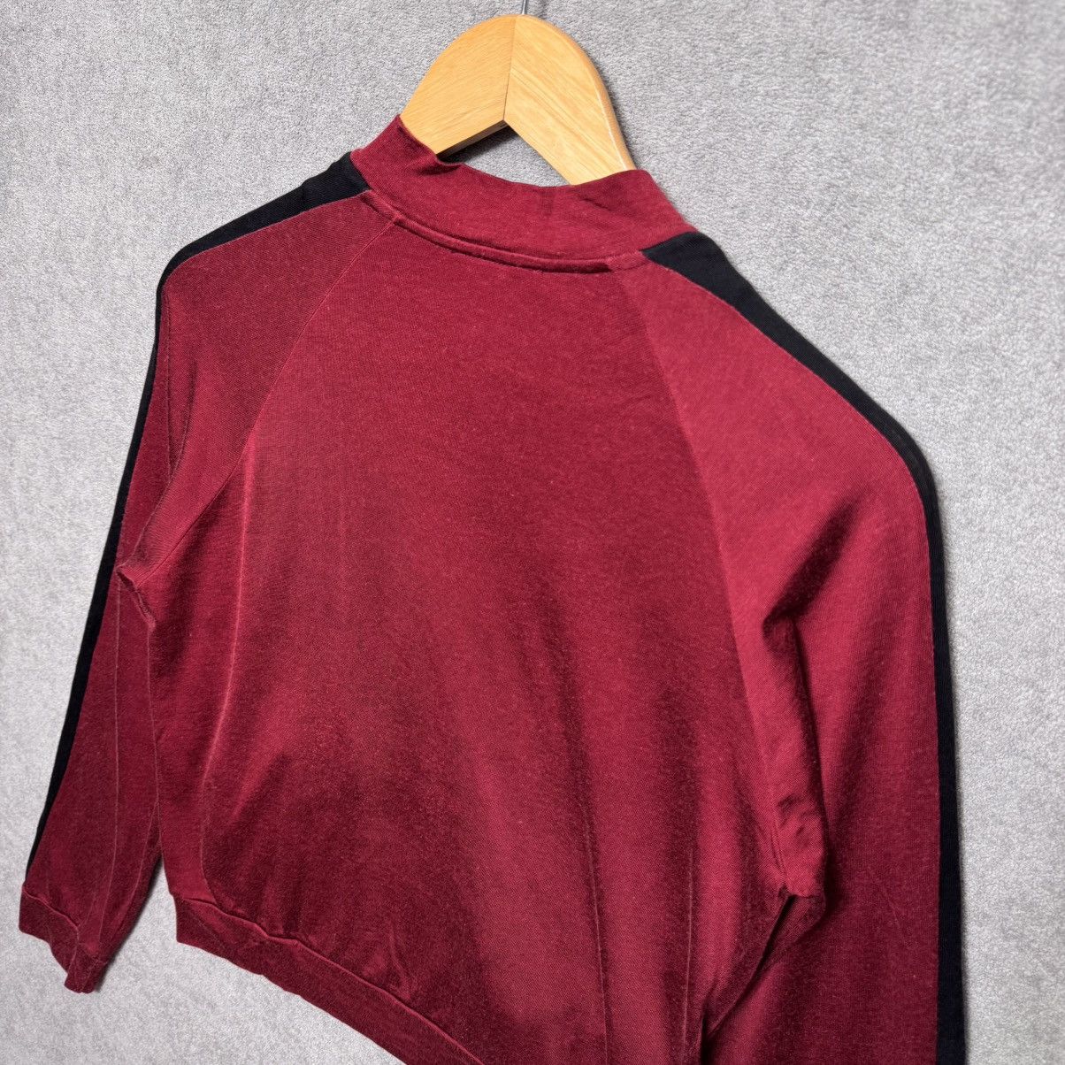 agnes b. agnes b. Side Stripe Viscose - Rayon Cropped Track Jacket Size US S / EU 44-46 / 1 - 8 Thumbnail