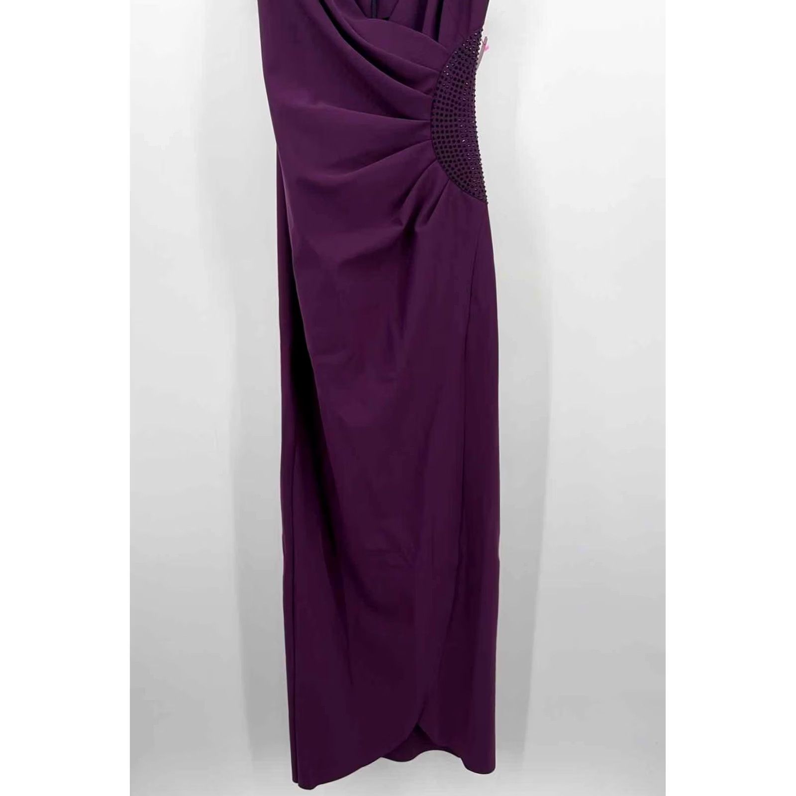 Alex Evenings Pre-Owned Alex Evening Purple Maxi Evening Gown Size 6 Regular Size M / US 6-8 / IT 42-44 - 2 Thumbnail