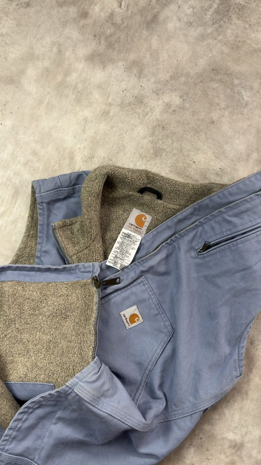 Carhartt 💰 SOLD 💰Carhartt Vintage Sherpa Vest (CUB - July 2010) Size US M / EU 48-50 / 2 - 8 Thumbnail