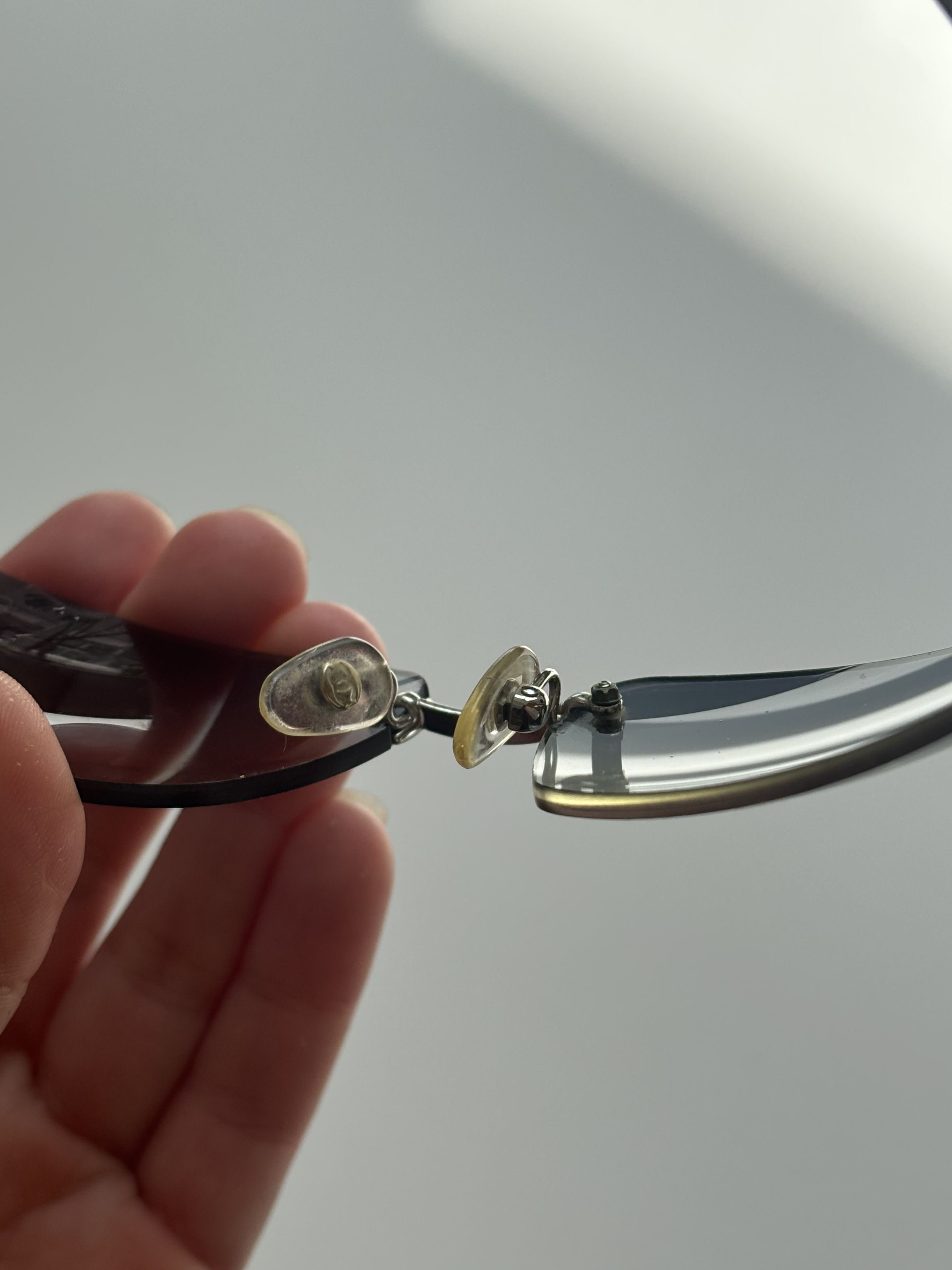 Chanel × Vintage CHANEL Sunglasses 4018 Rimless Rhinestone 4017 Vintage Size ONE SIZE - 8 Thumbnail