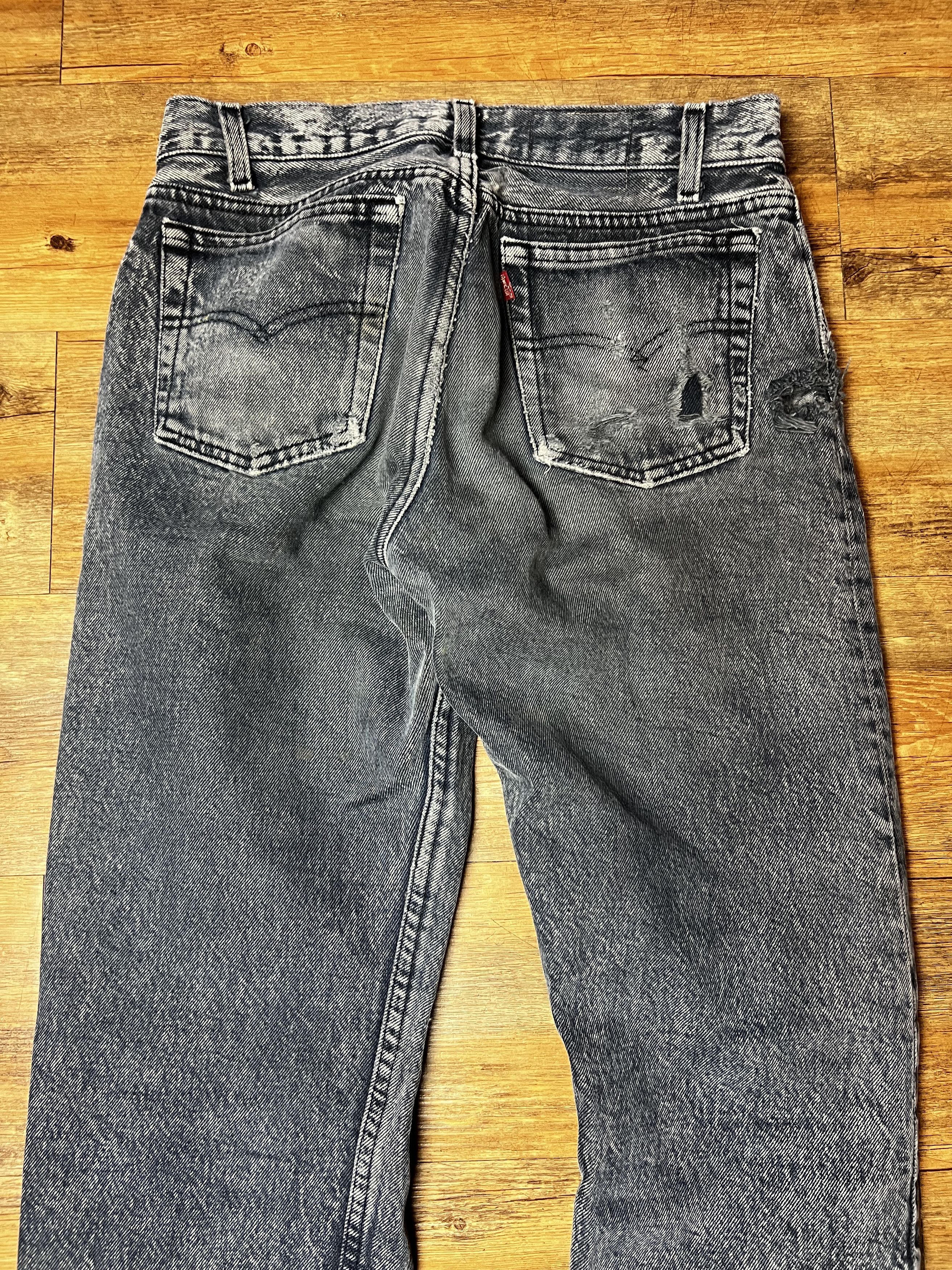 Levi's Vintage Clothing Vintage Levi's Straight Leg Button Fly Denim Jeans Size US 29 - 11 Thumbnail
