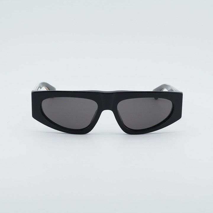 Bottega Veneta Bottega Veneta BV1277S 001 Sunglasses Black Cat Eye Frame Size ONE SIZE - 3 Thumbnail